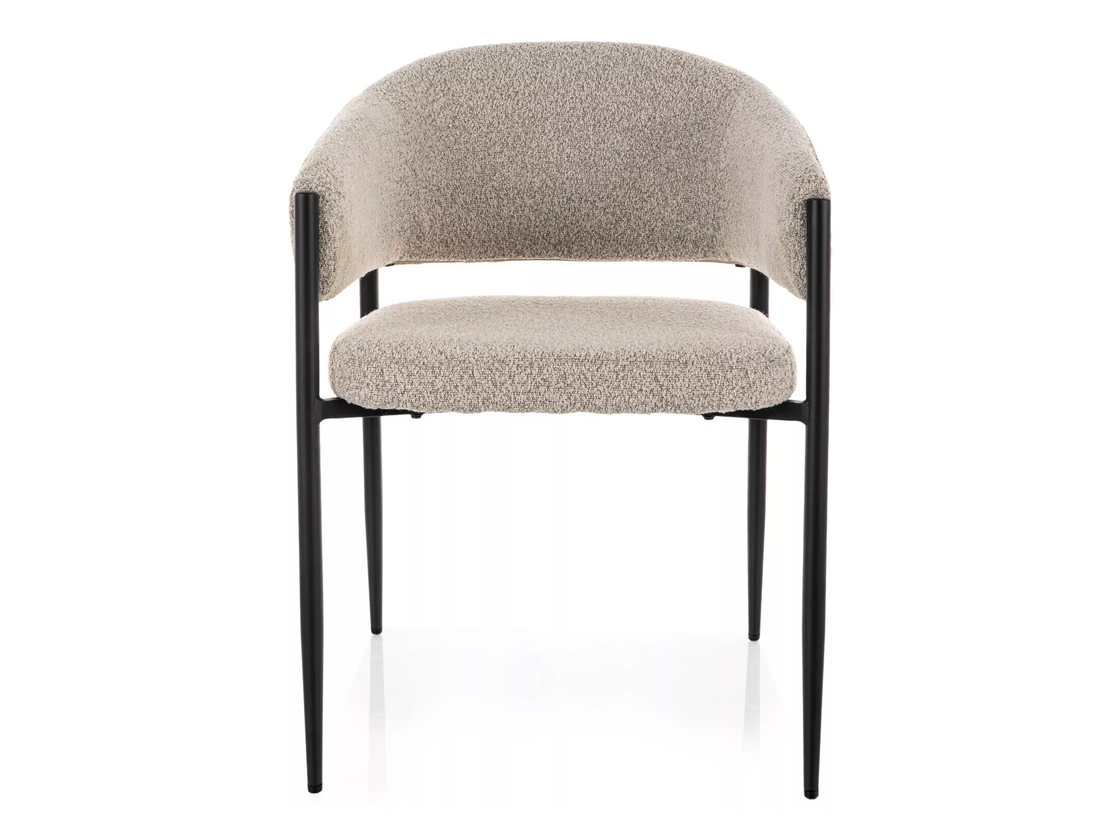 Chaise Detroit 1053 (Beige + Noir mat)