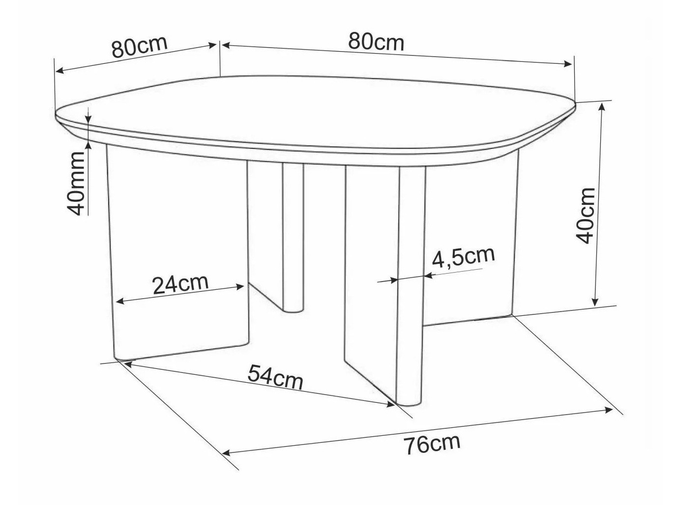 Table basse Detroit 1057