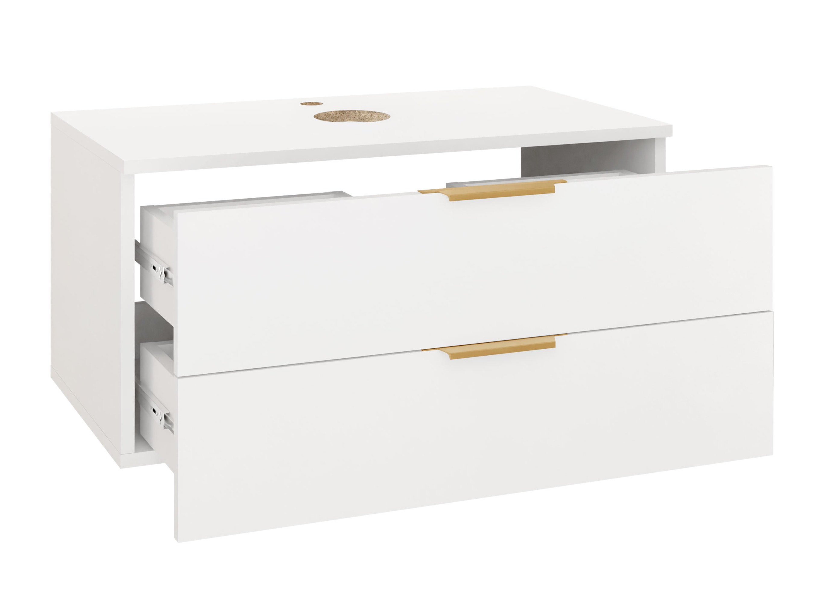 Armoire de salle de bains murale pour lavabo Comfivo Unitas