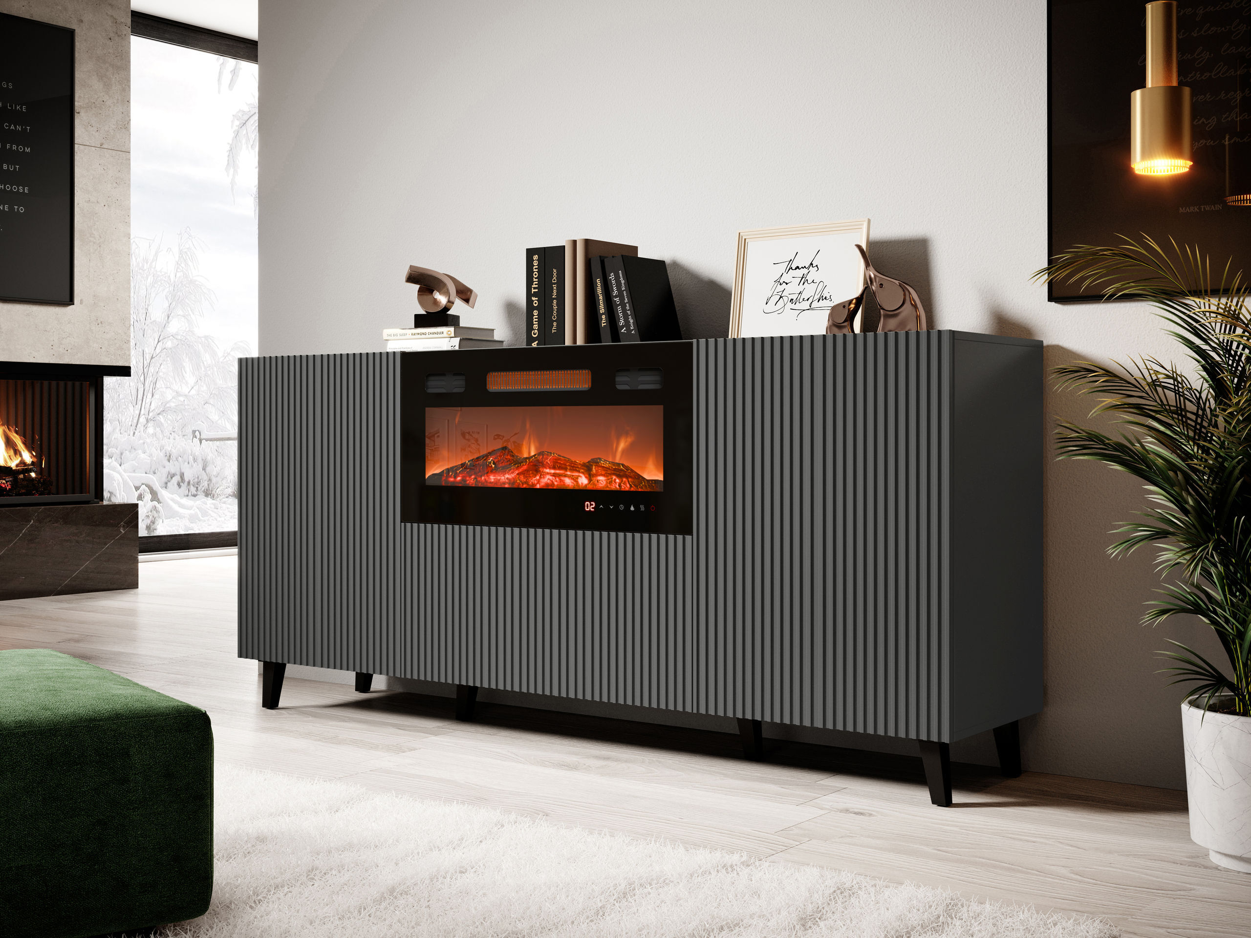Buffet Comes I (Anthracite)