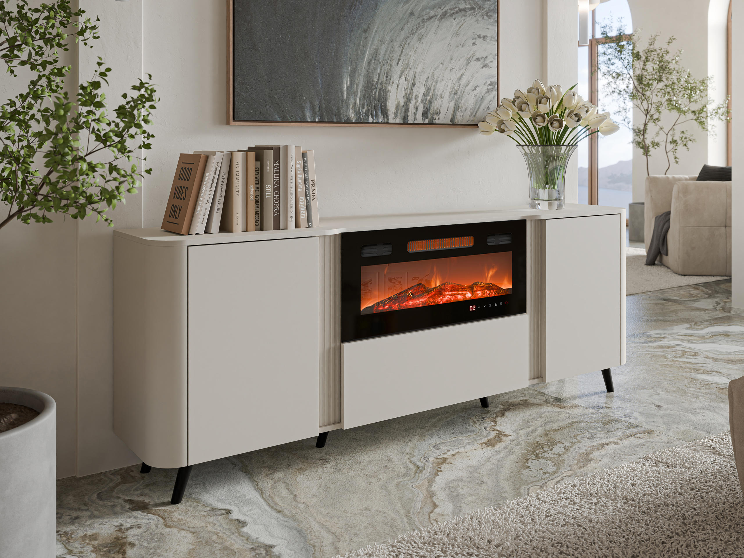 Buffet Modus I (Cachemire + Noir)