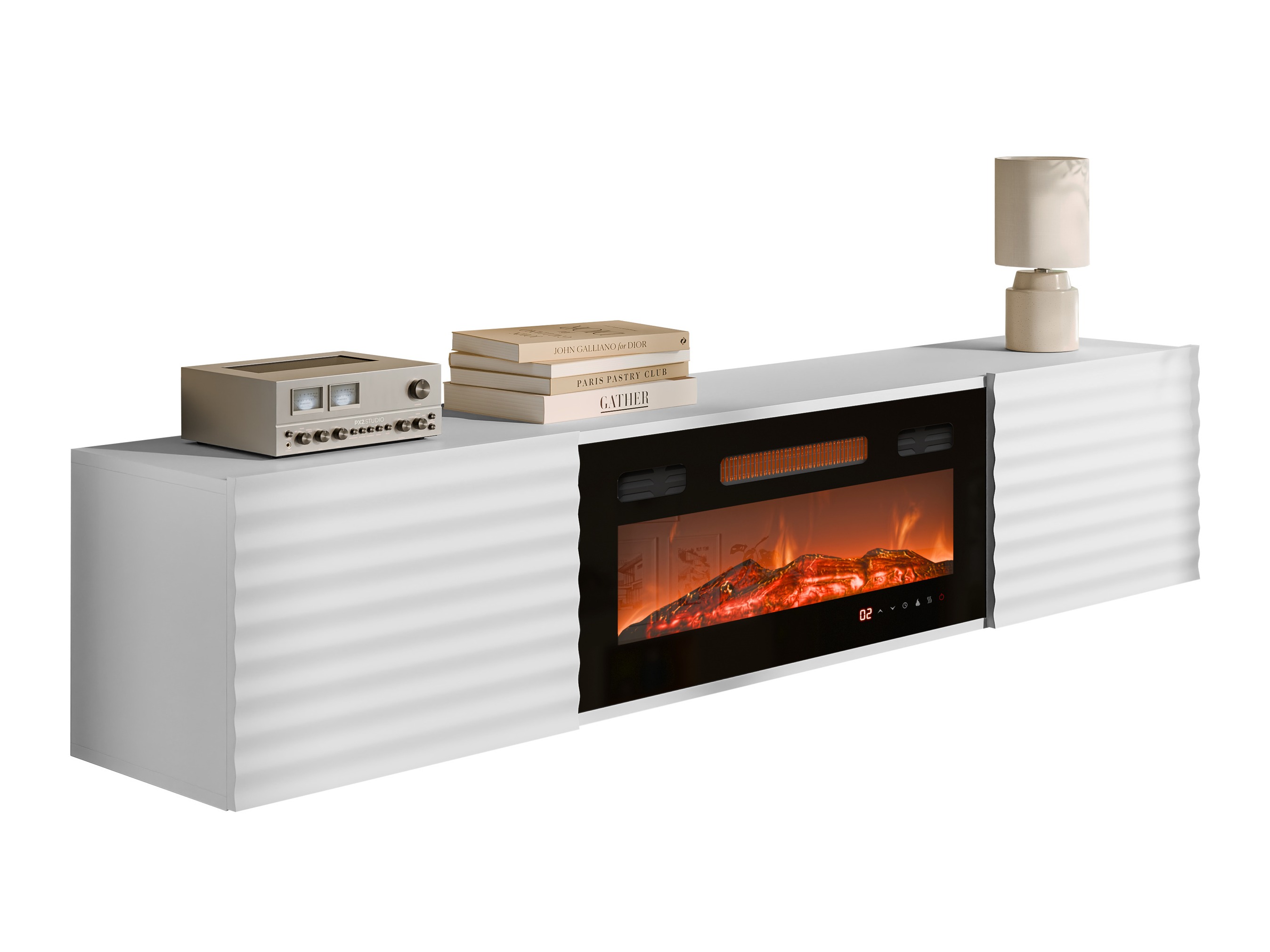 Meuble TV Charlotte 206 (Blanc)