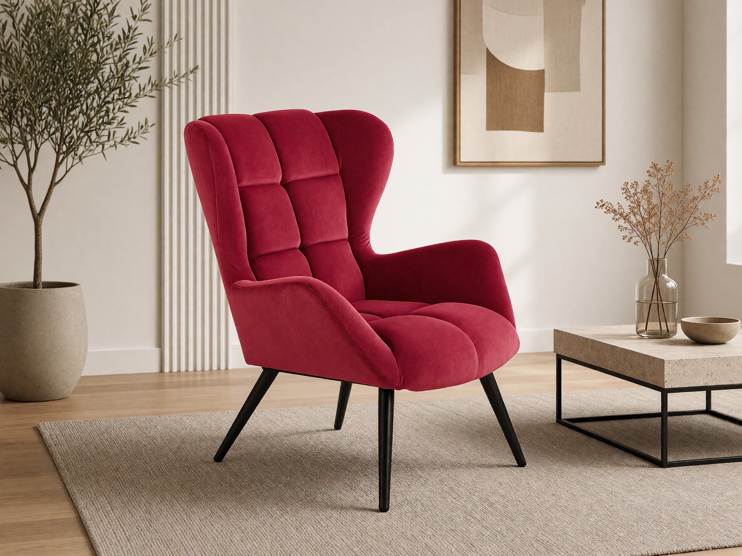 Fauteuil Houston 1079 (Bordeaux)