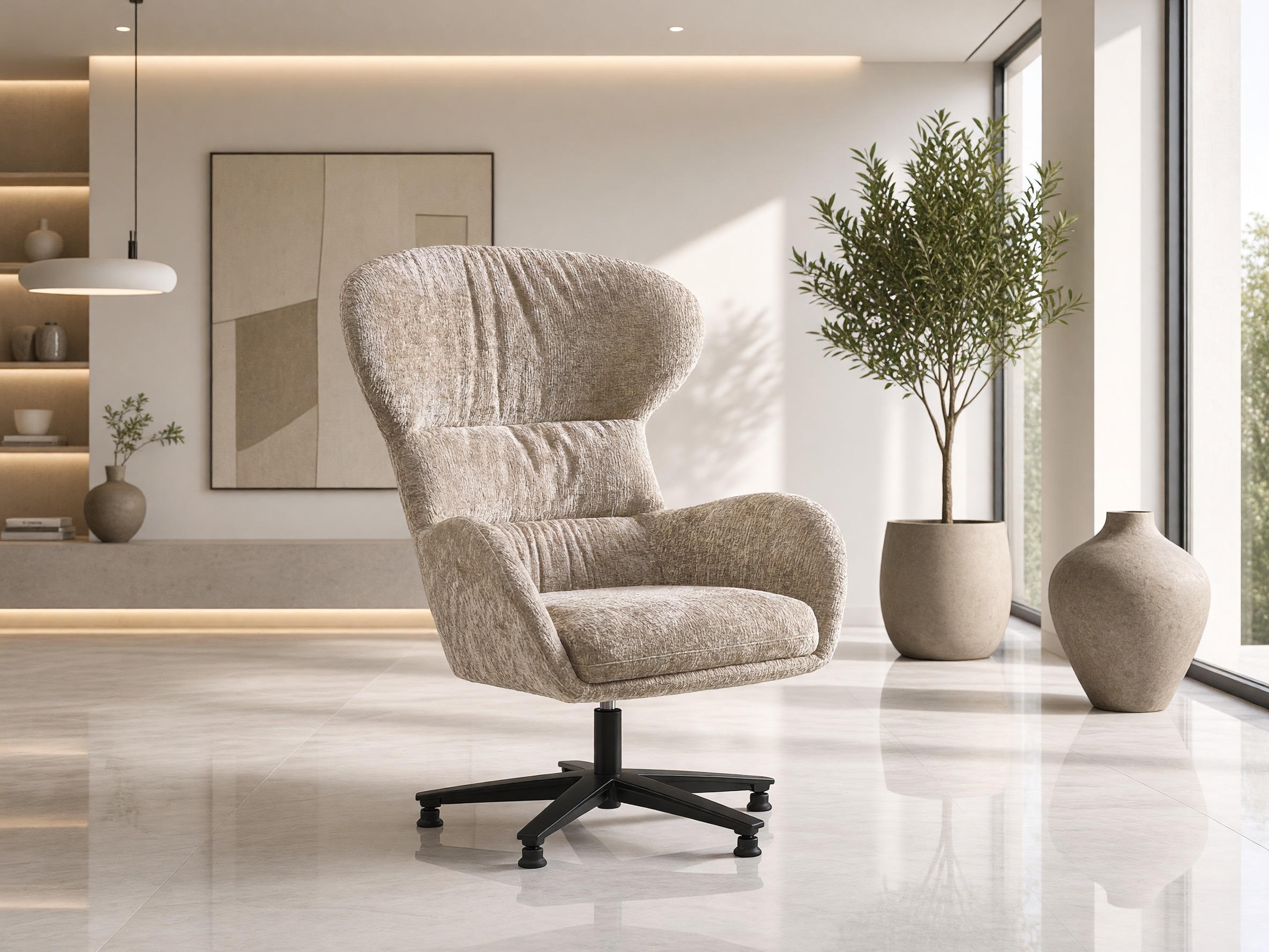 Fauteuil Houston 1598 (Beige)