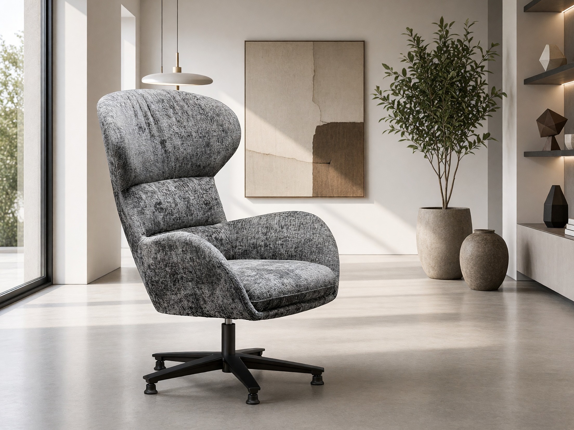 Fauteuil Houston 1598 (Gris)