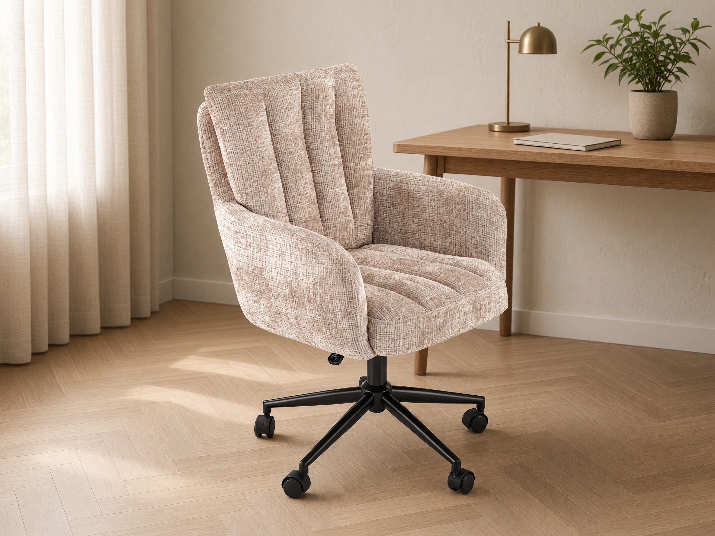 Chaise de bureau Houston 2183 (Beige)