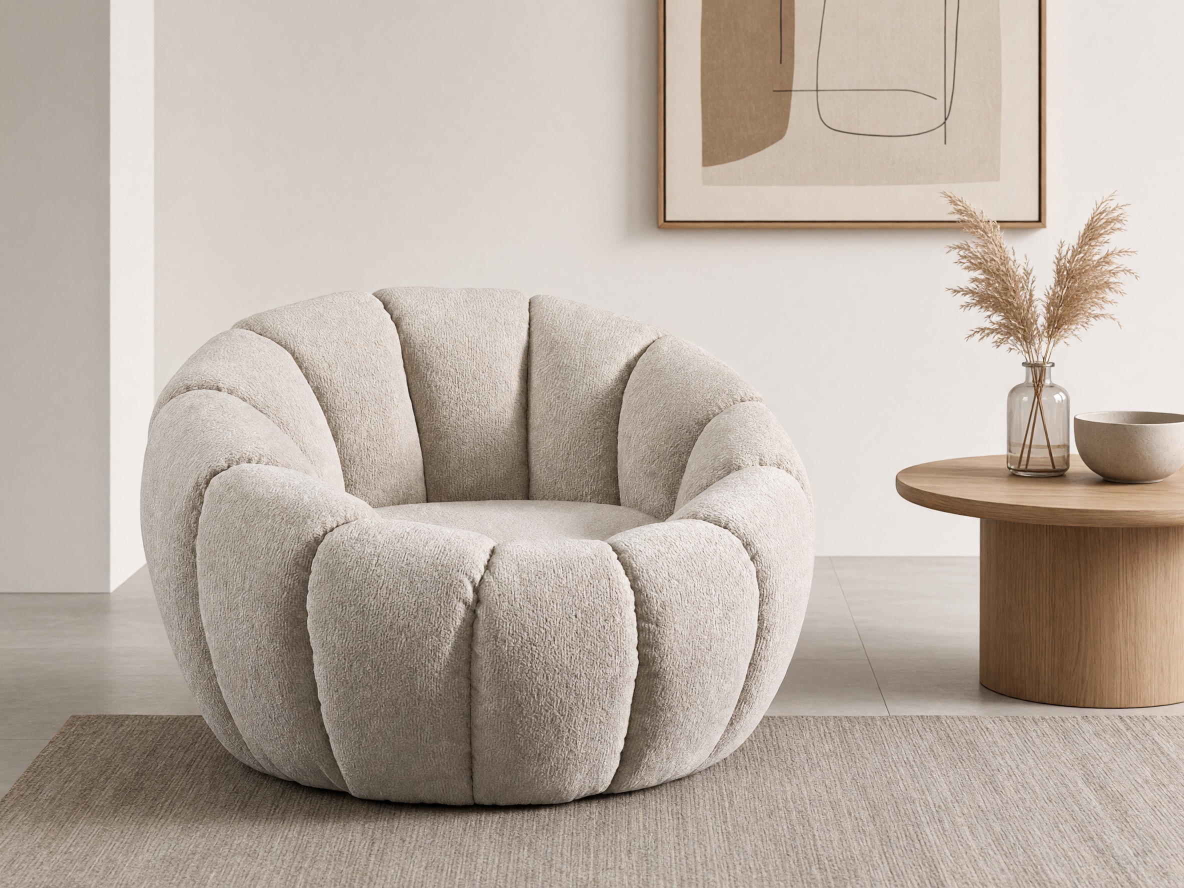 Fauteuil Houston Lana (Beige)
