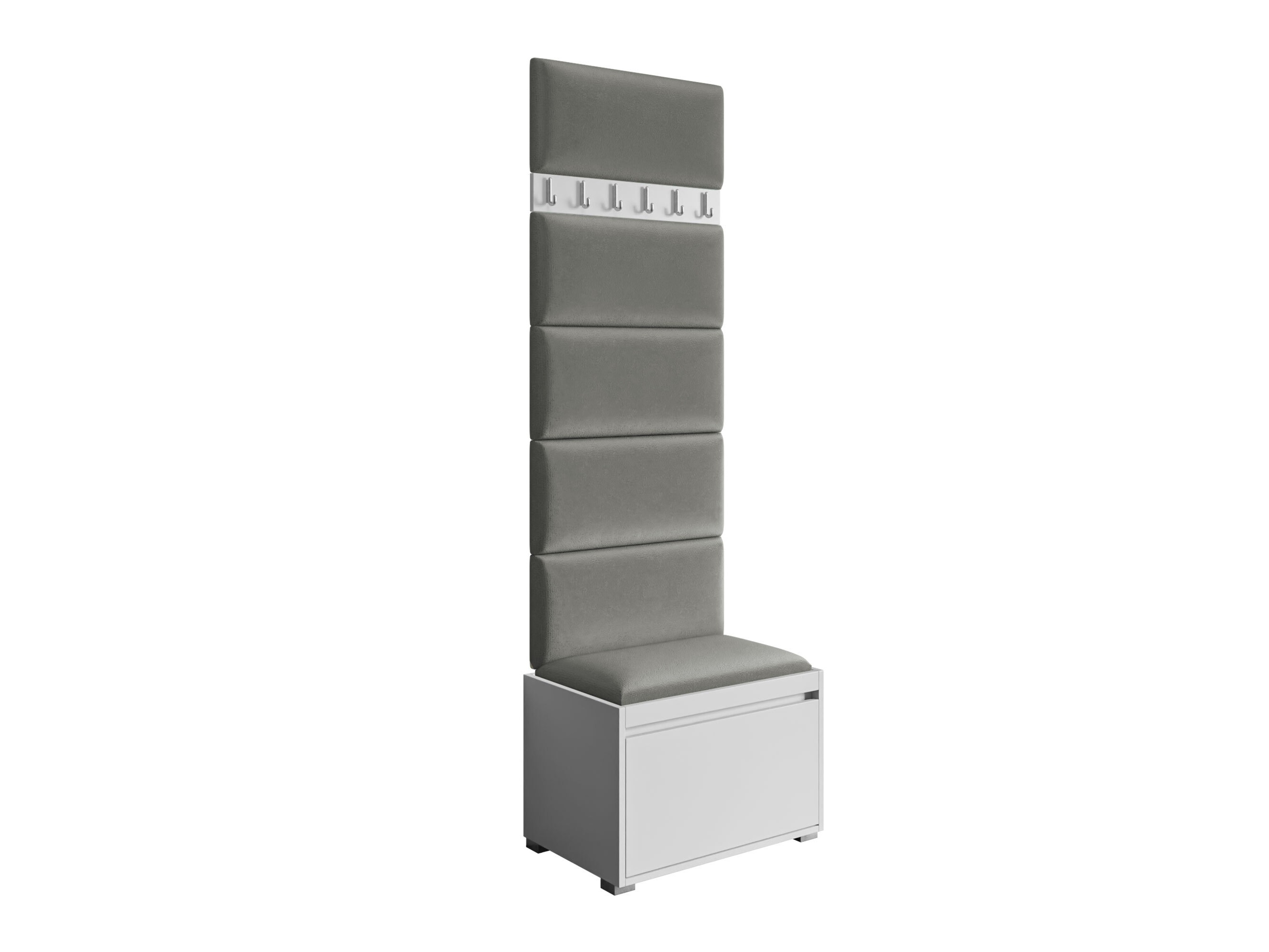 Meuble d'entrée Comfivo Pinus V (Blanc + Polo 894)