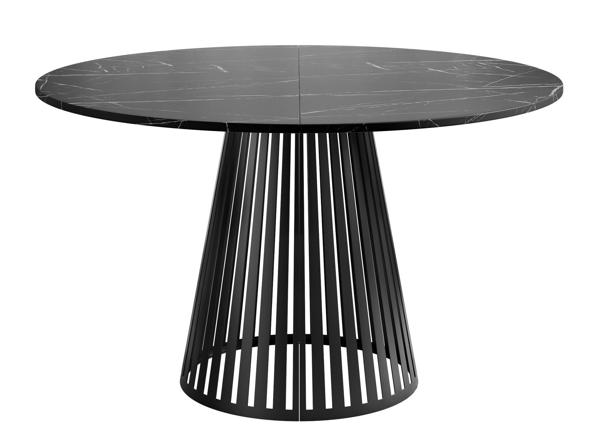 Table Prudentia (Marbre noir + Noir)