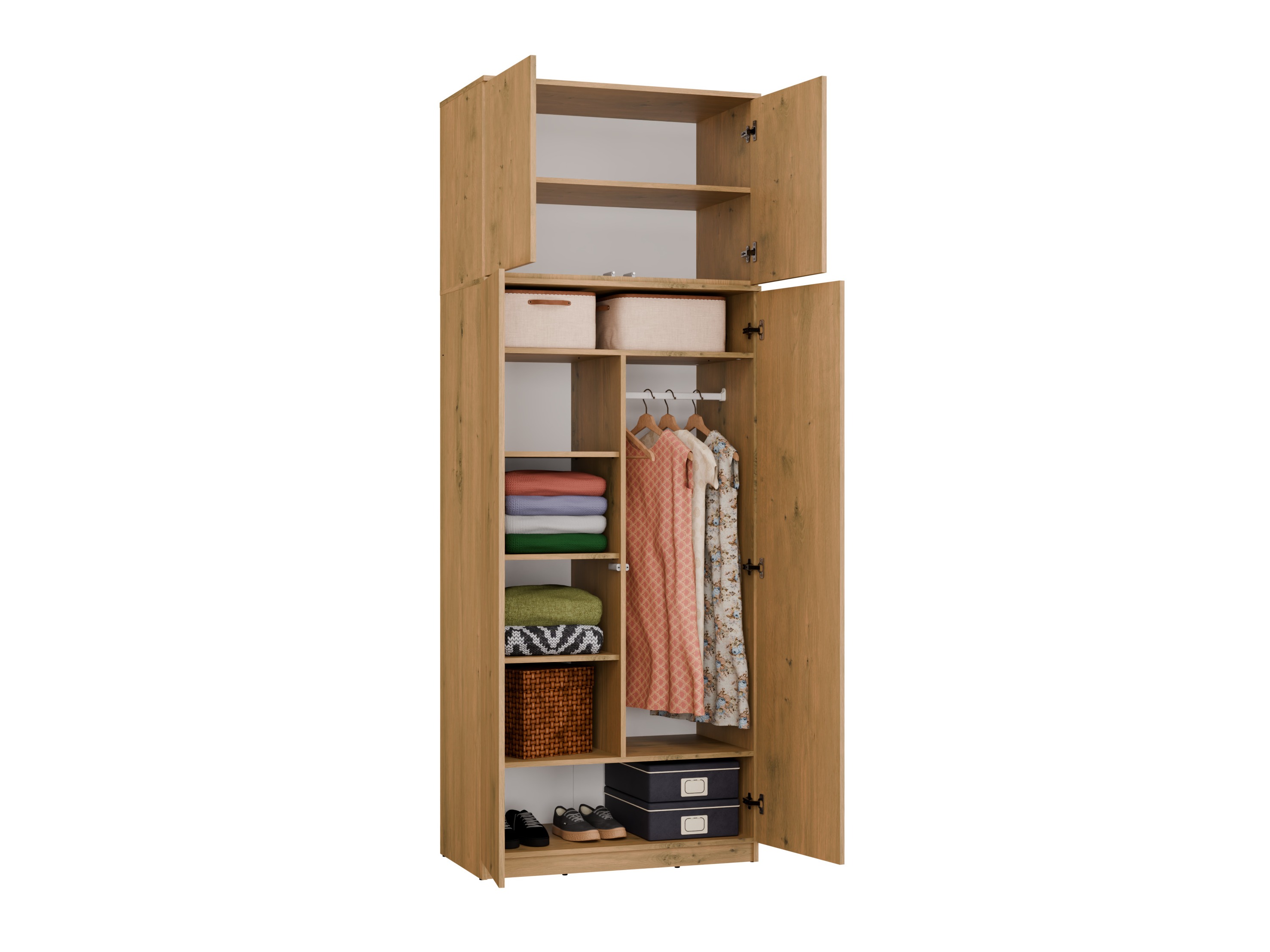Armoire Mandeville 408 (Chêne Artisan)