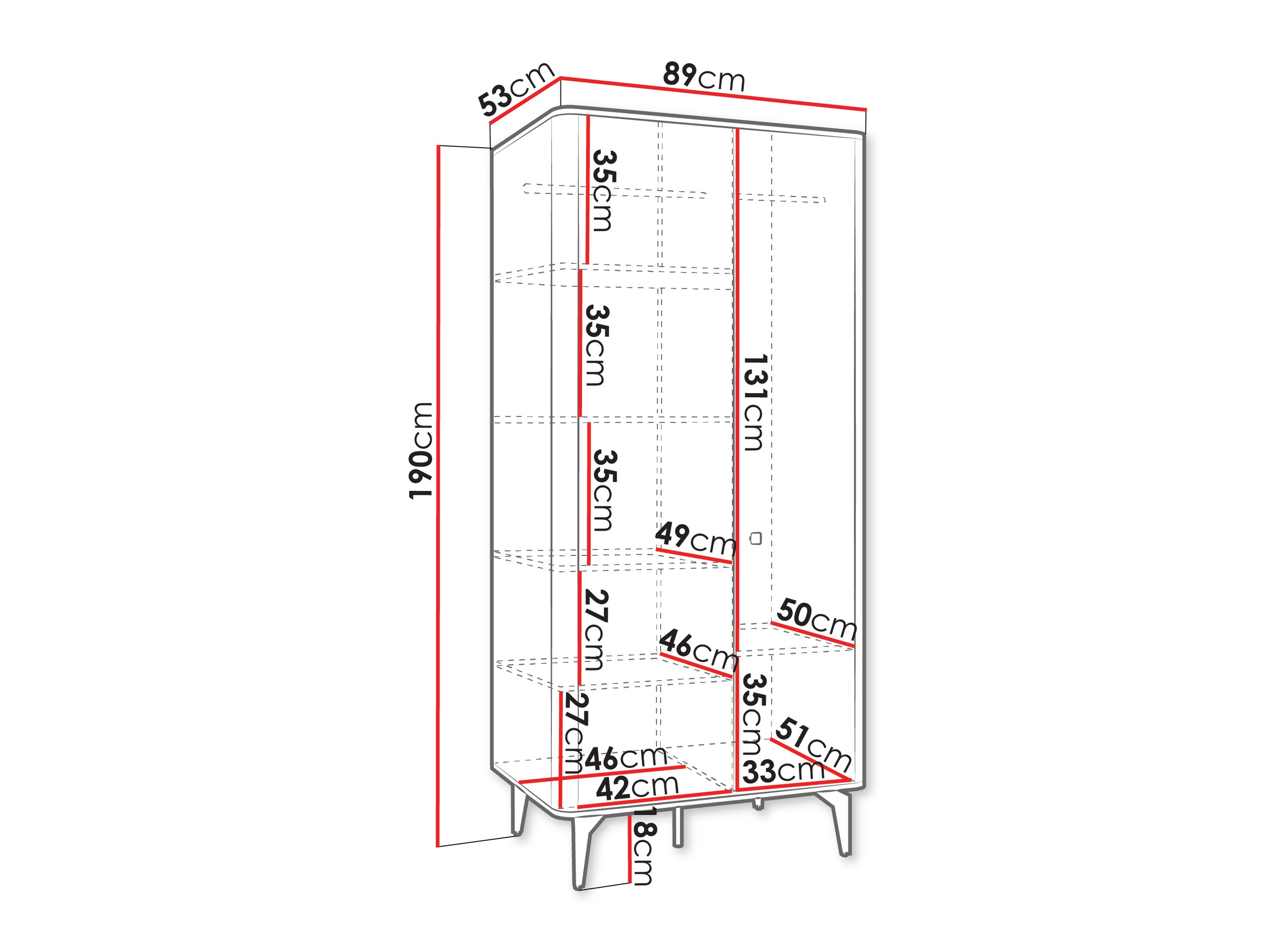 Armoire Telivo 100