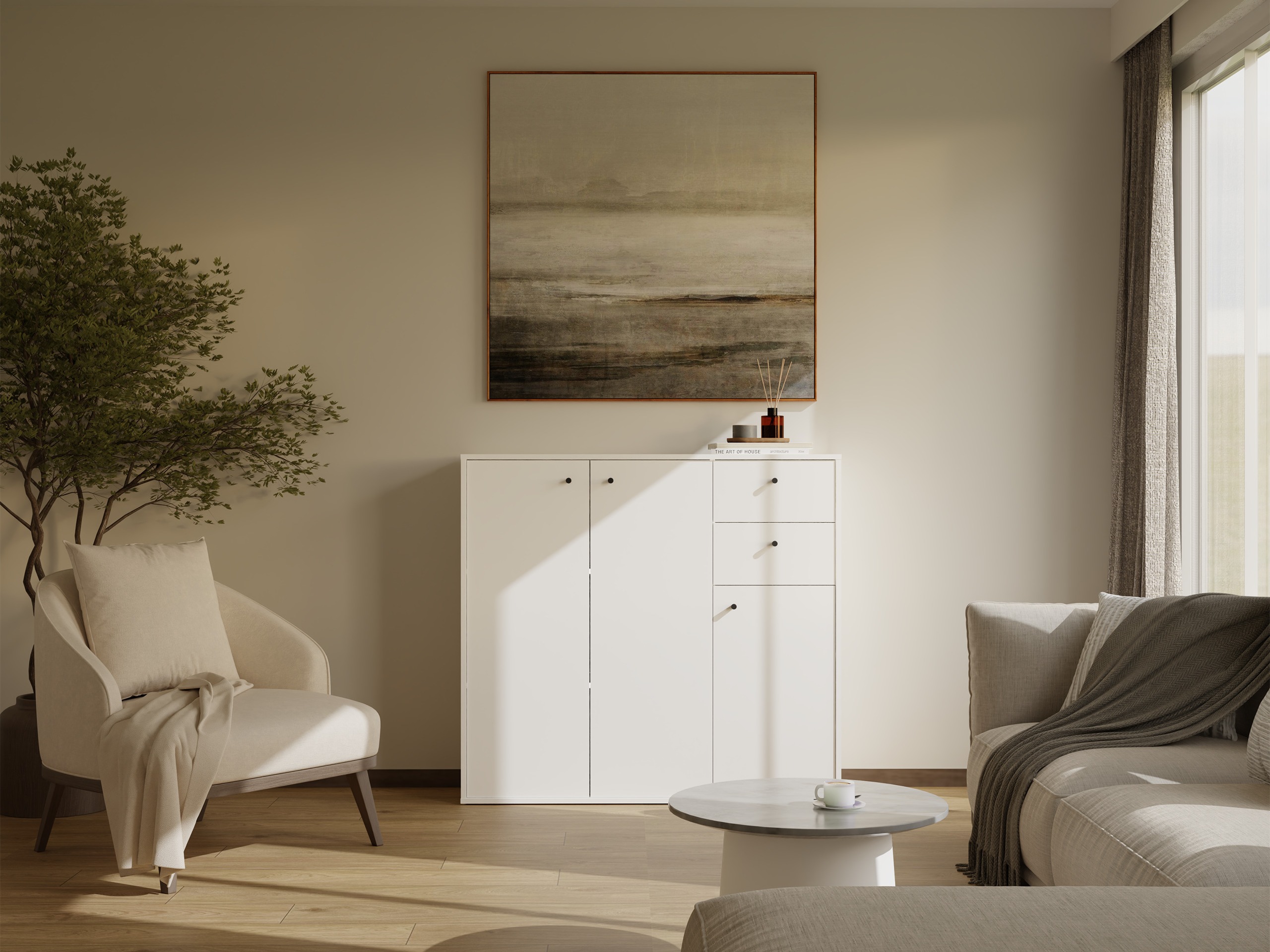 Commode Mandeville 407 (Blanc)