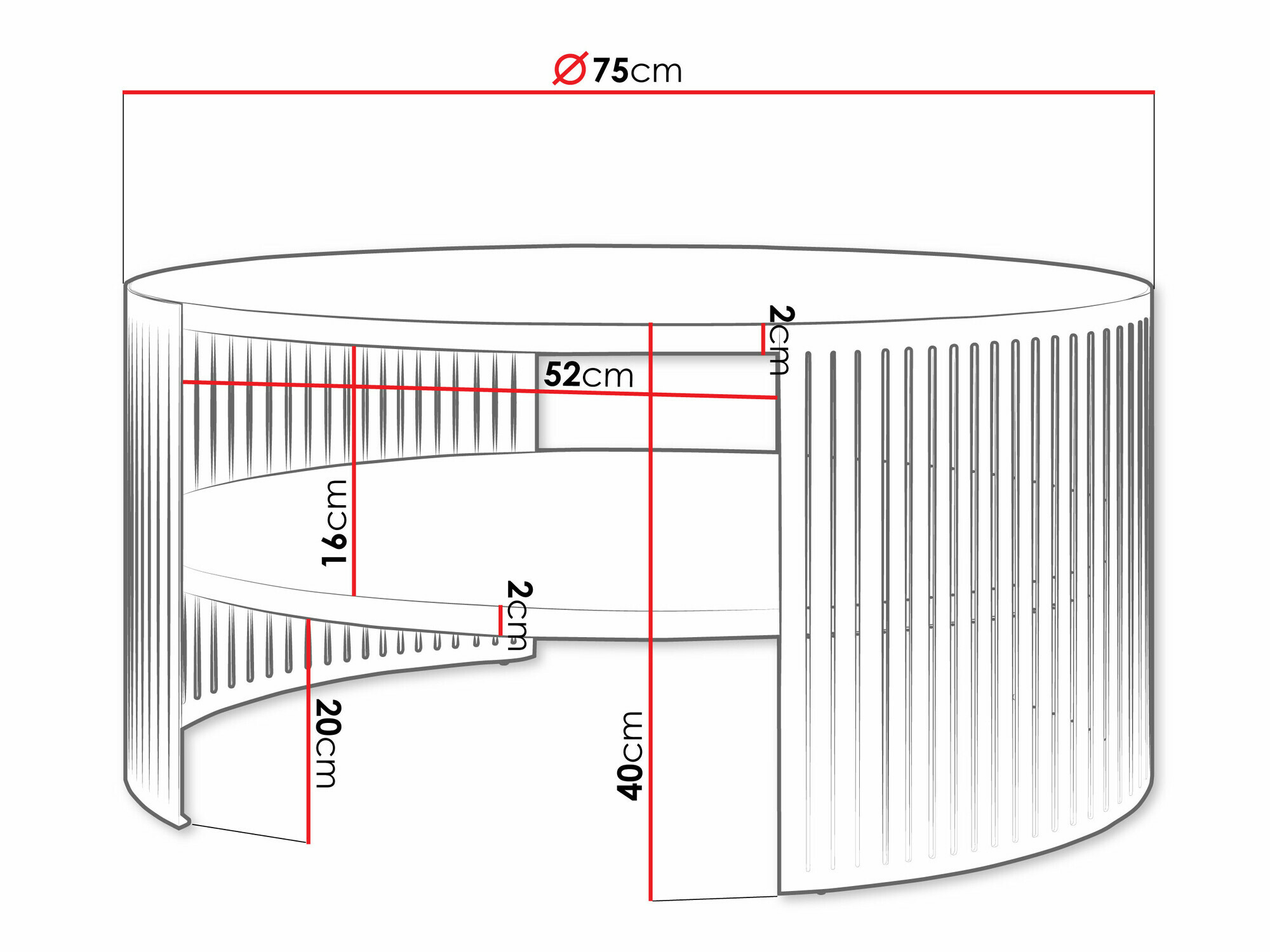 Table basse Civer IX