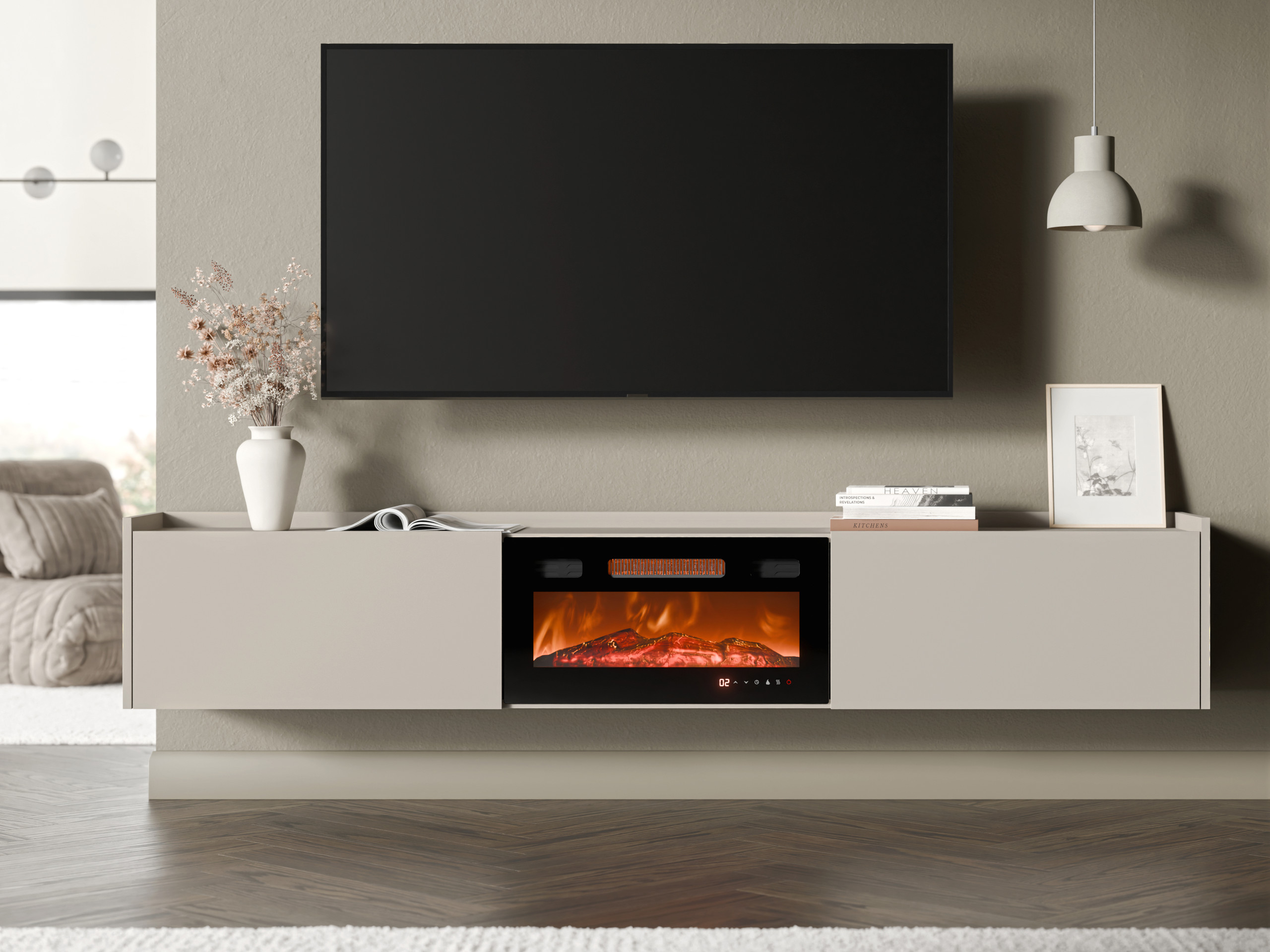Meuble TV Charlotte 215 (Cachemire)
