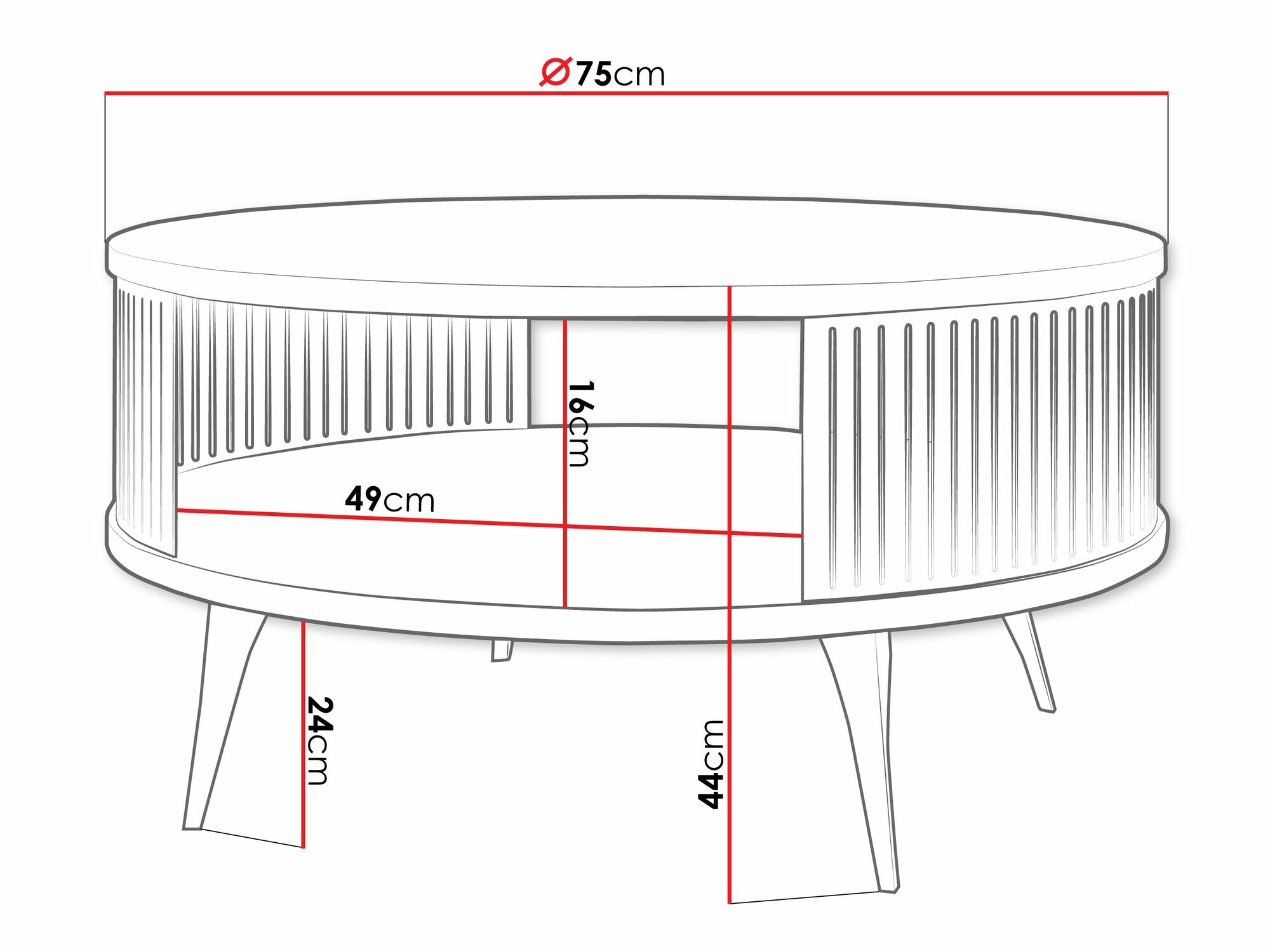 Table basse Sordore 129