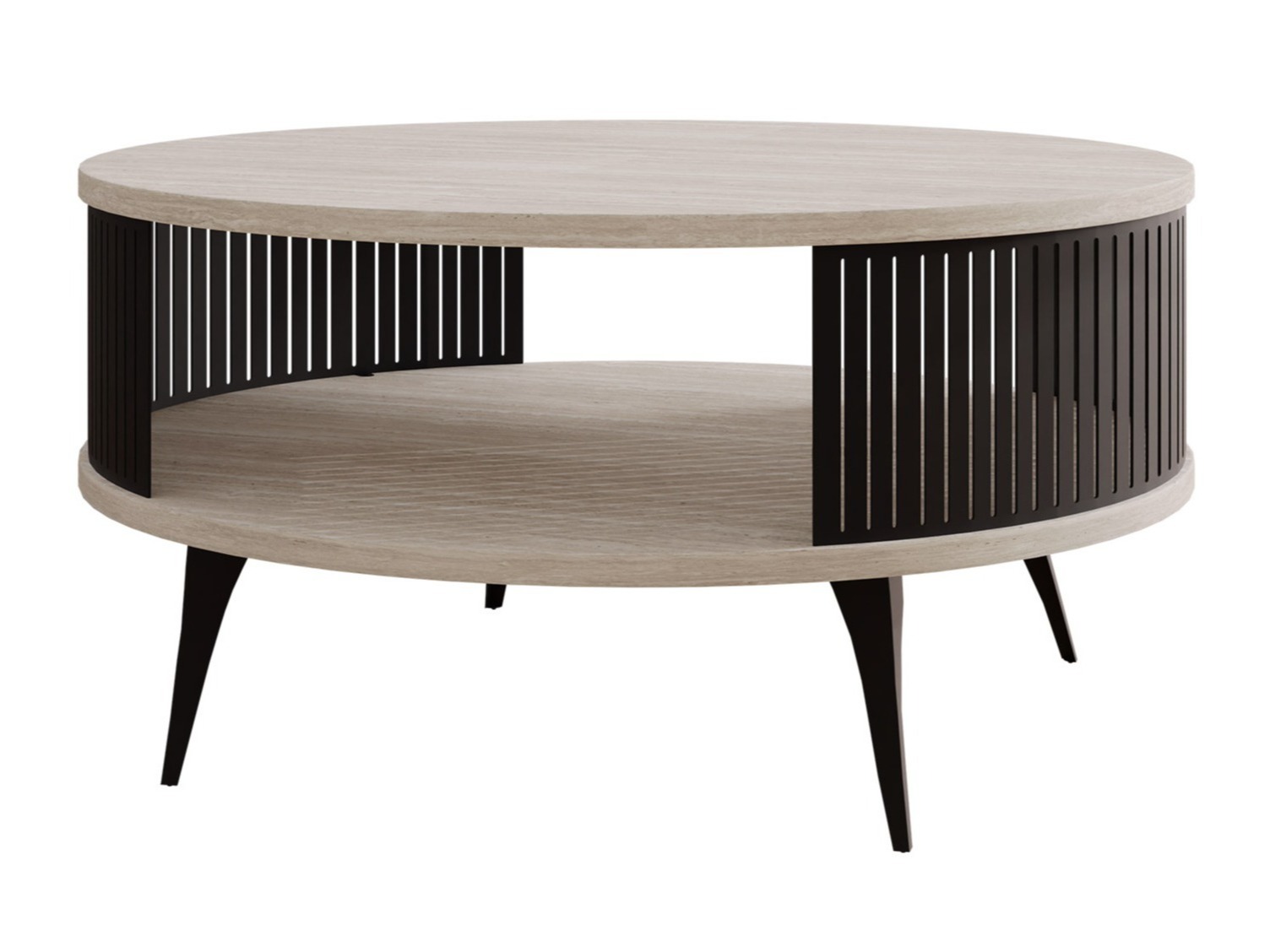 Table basse Vitum (Travertin clair)