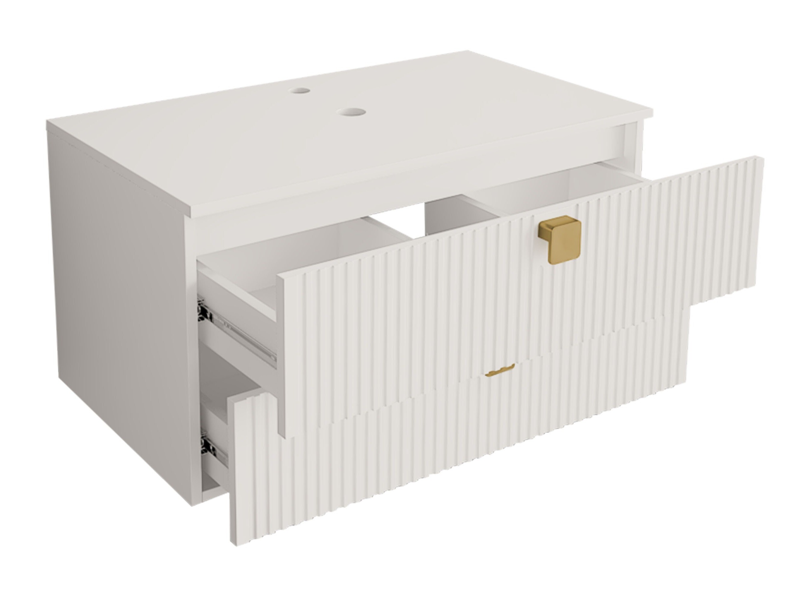 Armoire de salle de bains murale pour lavabo Gratal