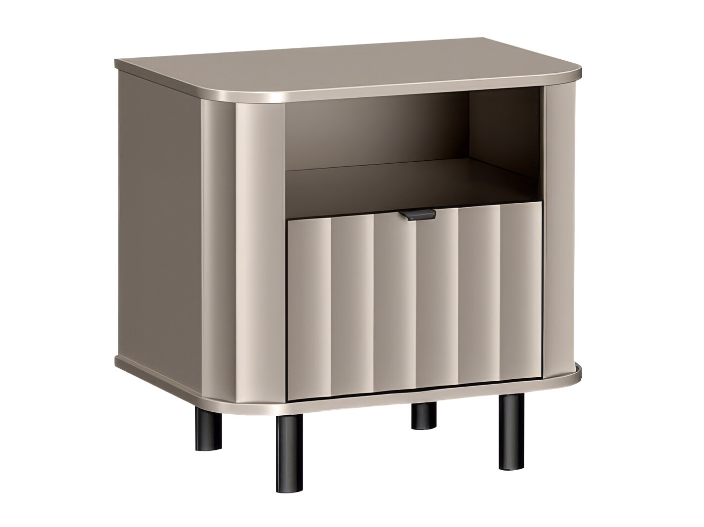 Table de chevet Larala 107 (Beige gris)