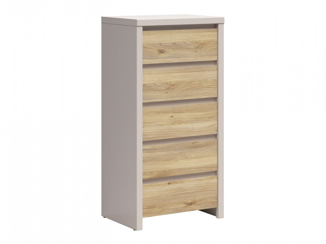 Commode Nolroma 106 (Cachemire + Chêne)