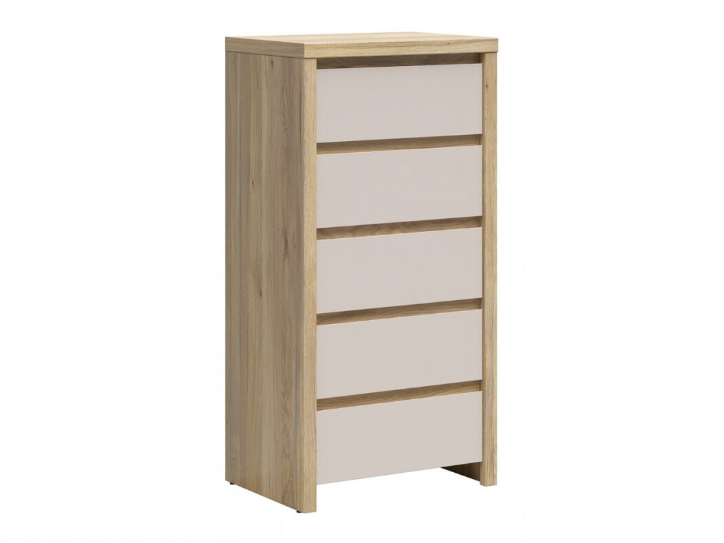 Commode Nolroma 106 (Chêne + Cachemire)