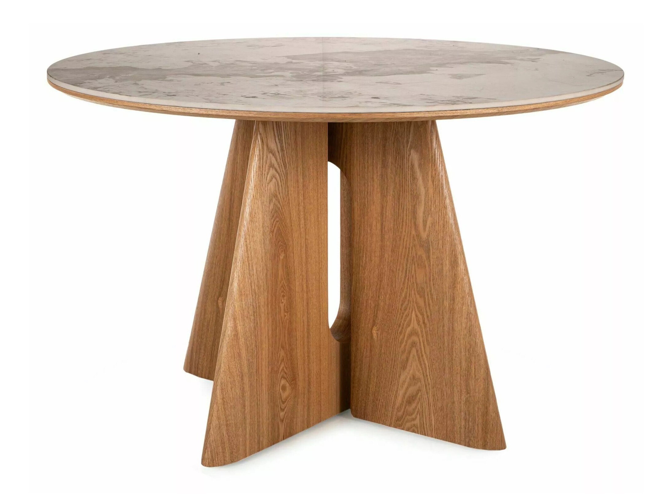 Table Detroit 1073 (Motif pierre + Chêne)