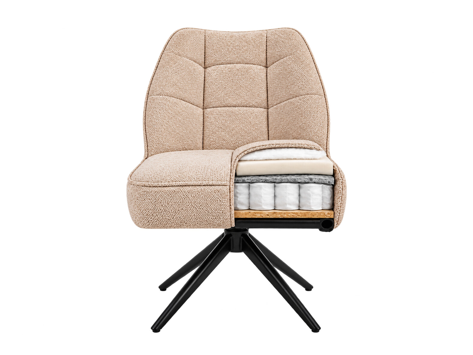 Chaise Detroit 974 (Raven 34)
