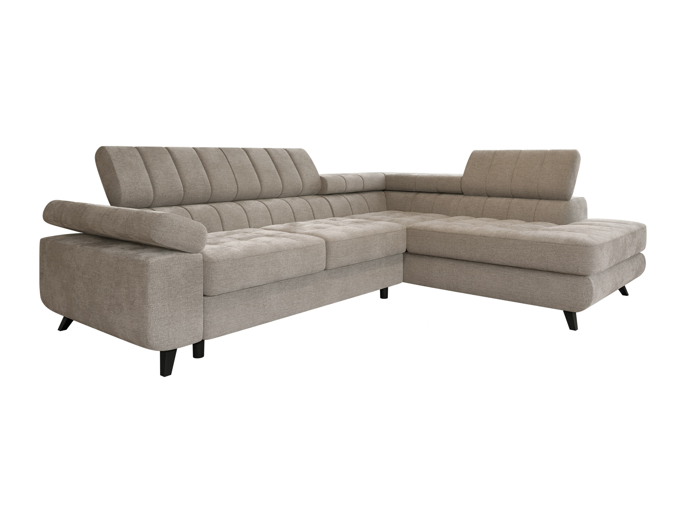 Canapé d'angle Comfivo Agnus (Spirit Taupe)