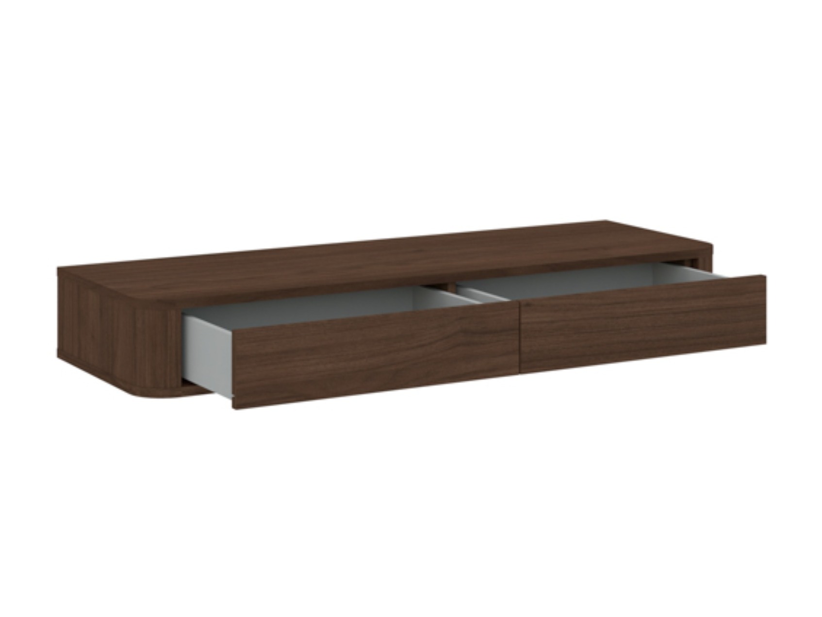 Console Belfera 104 (Noyer foncé)