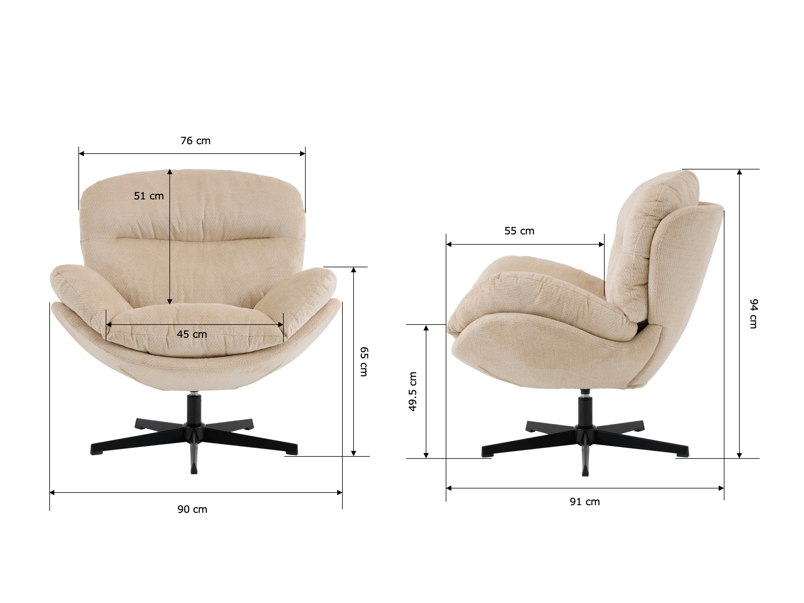 Fauteuil Comfivo Dulcor