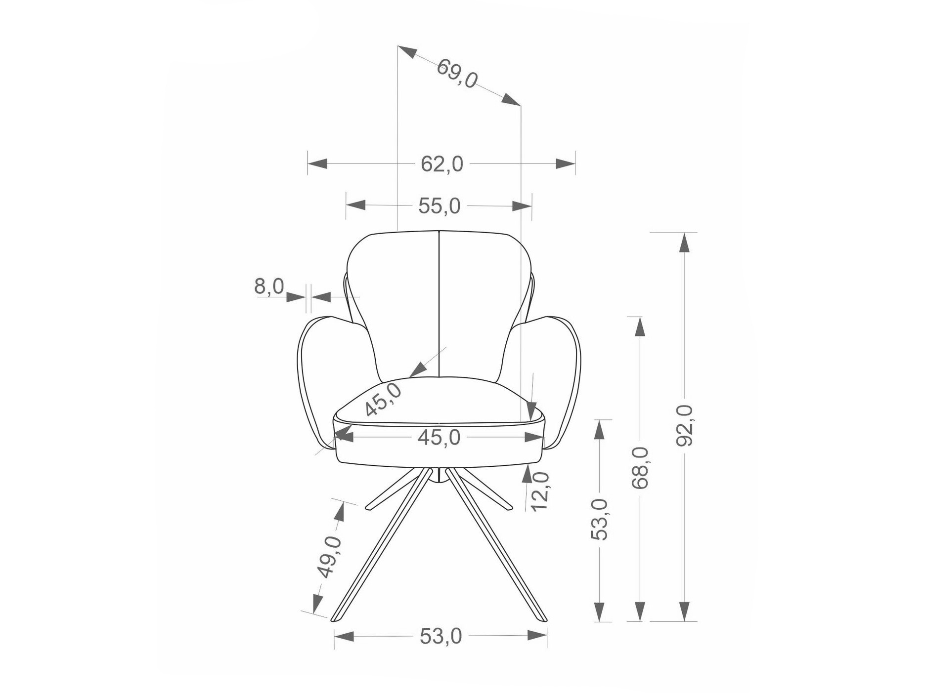 Chaise Houston 2227