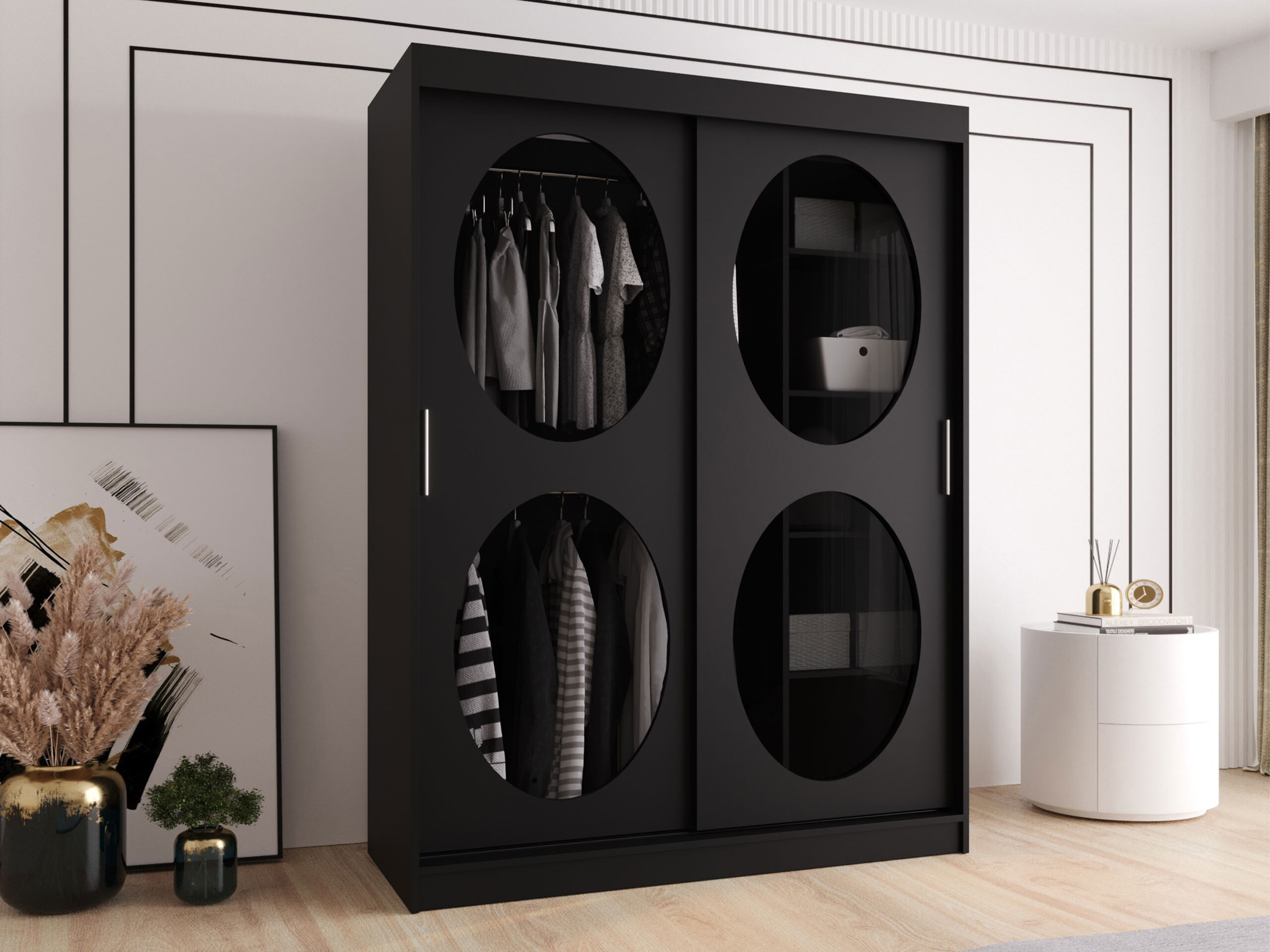 Armoire Hartford 527 (Noir)