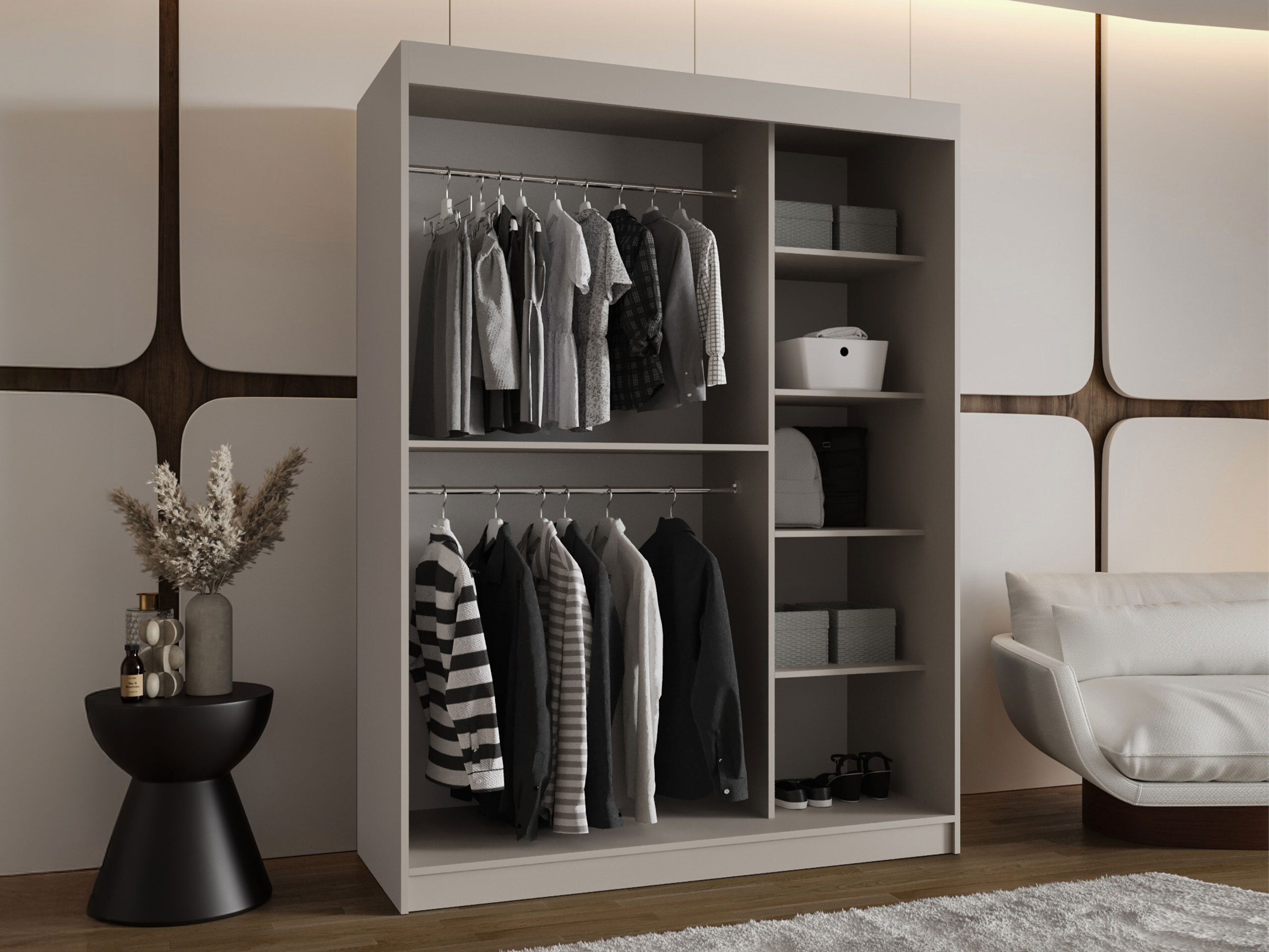 Armoire Hartford 527 (Noir)