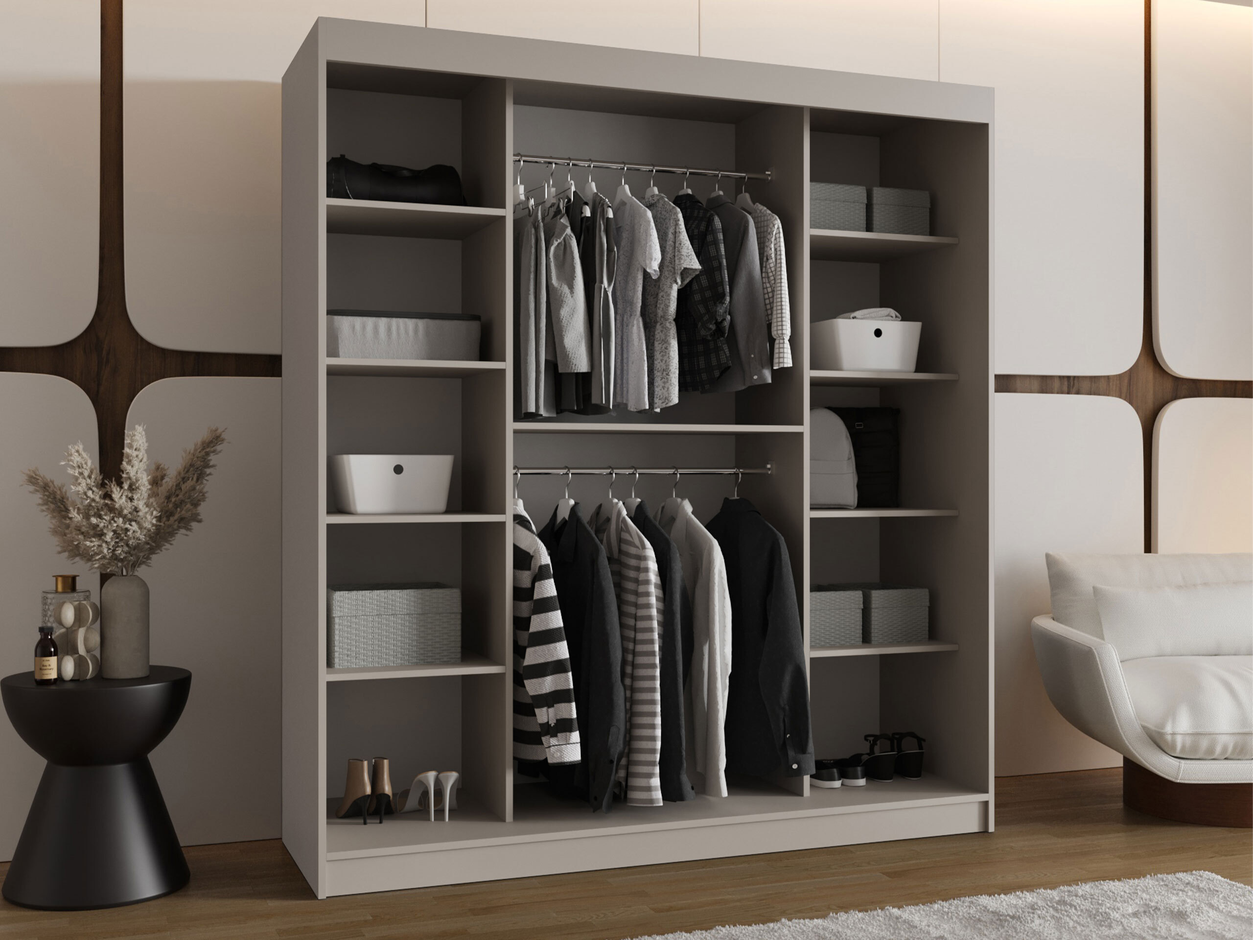 Armoire Hartford 529 (Noir)