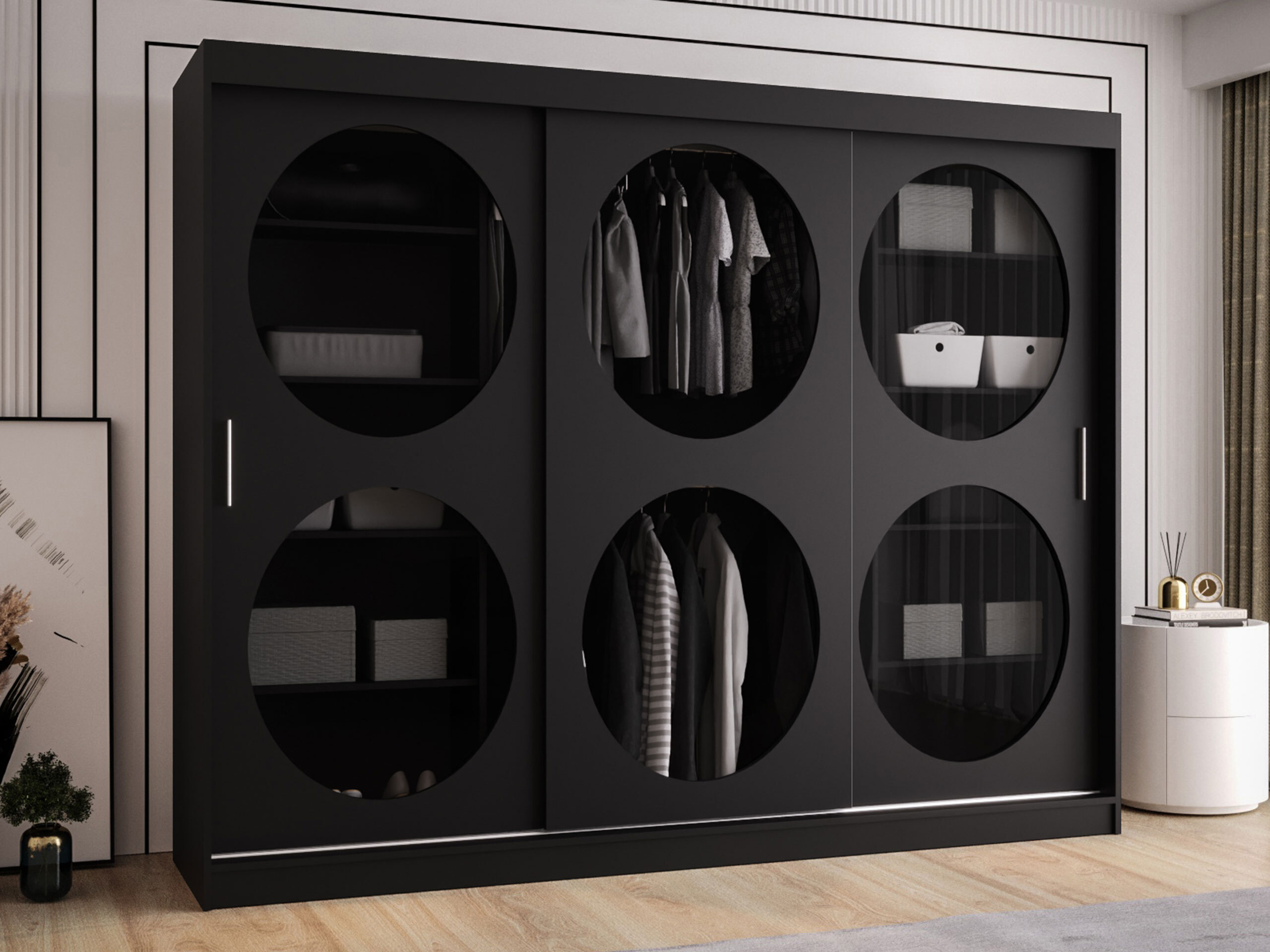 Armoire Hartford 533 (Noir)