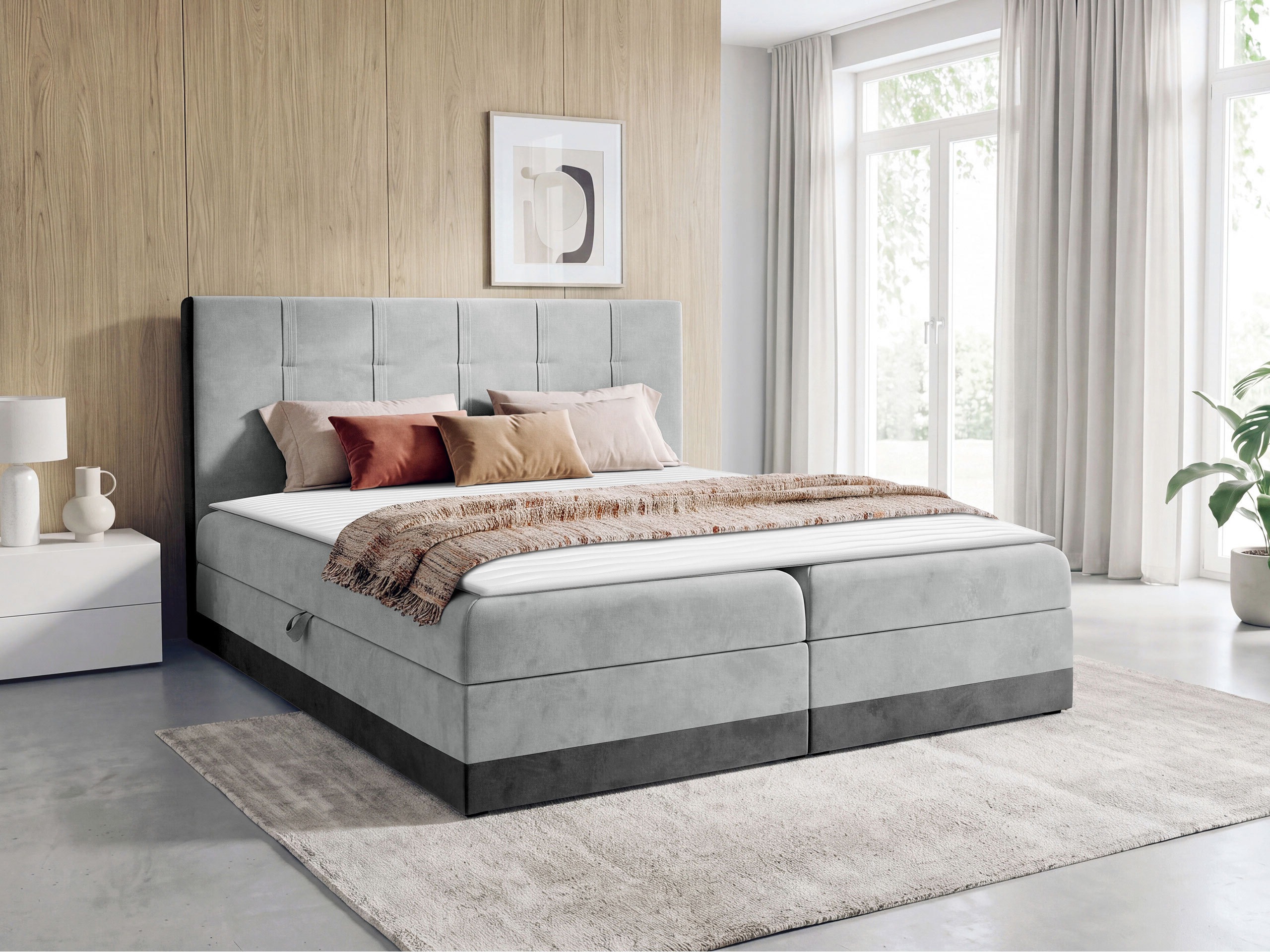 Lit boxspring Villa (Kameleon 92 + Kameleon 84)