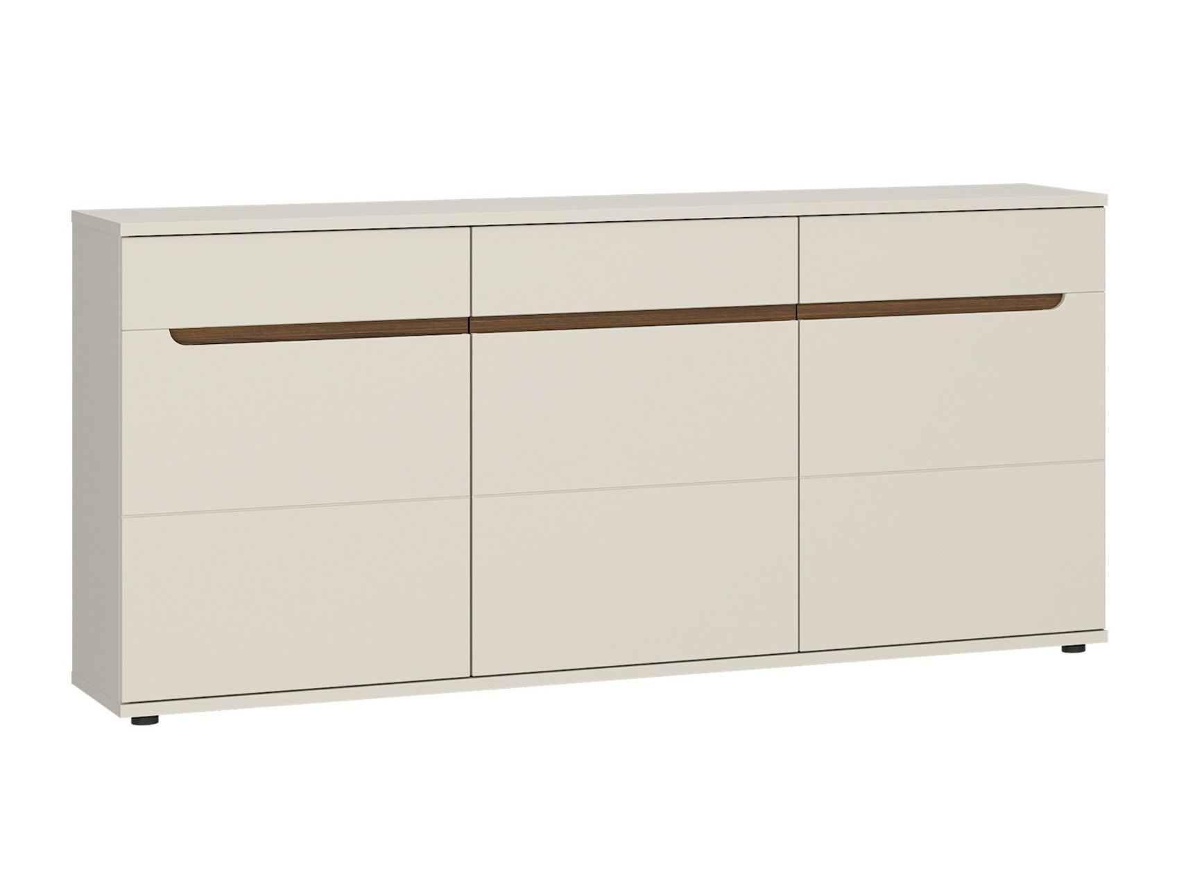 Commode Deldori 104 (Cachemire + Noyer)