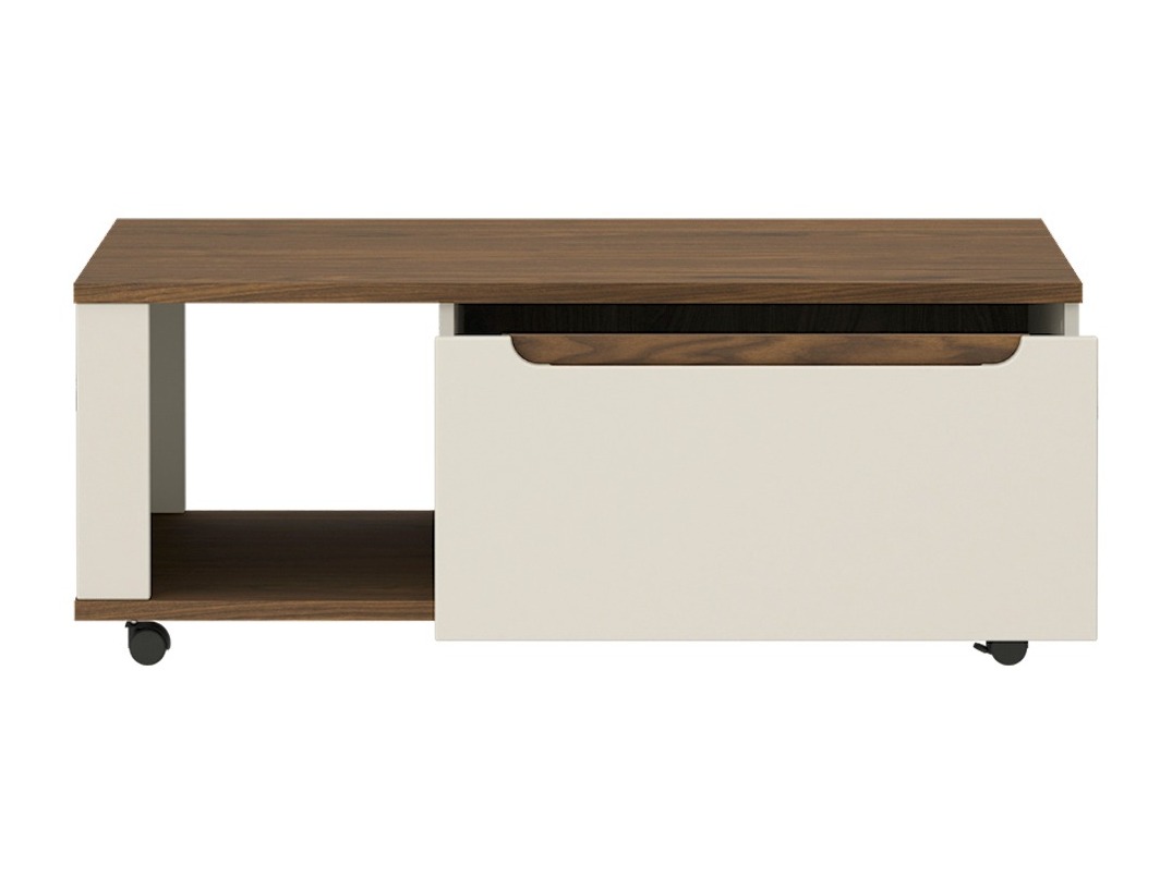 Table basse Deldori 106 (Noyer + Cachemire)