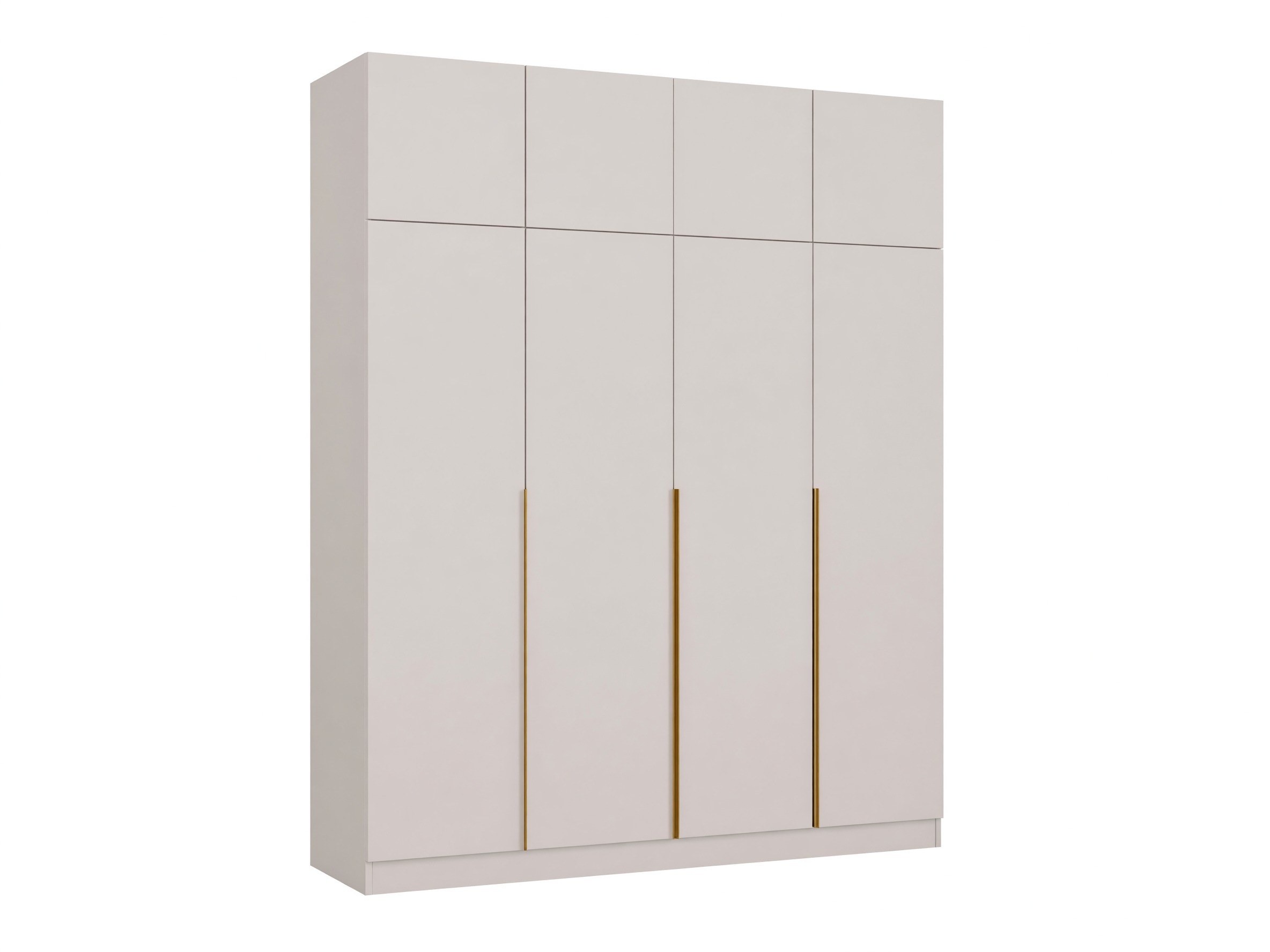 Armoire Mandeville 400 (Cachemire + Doré)