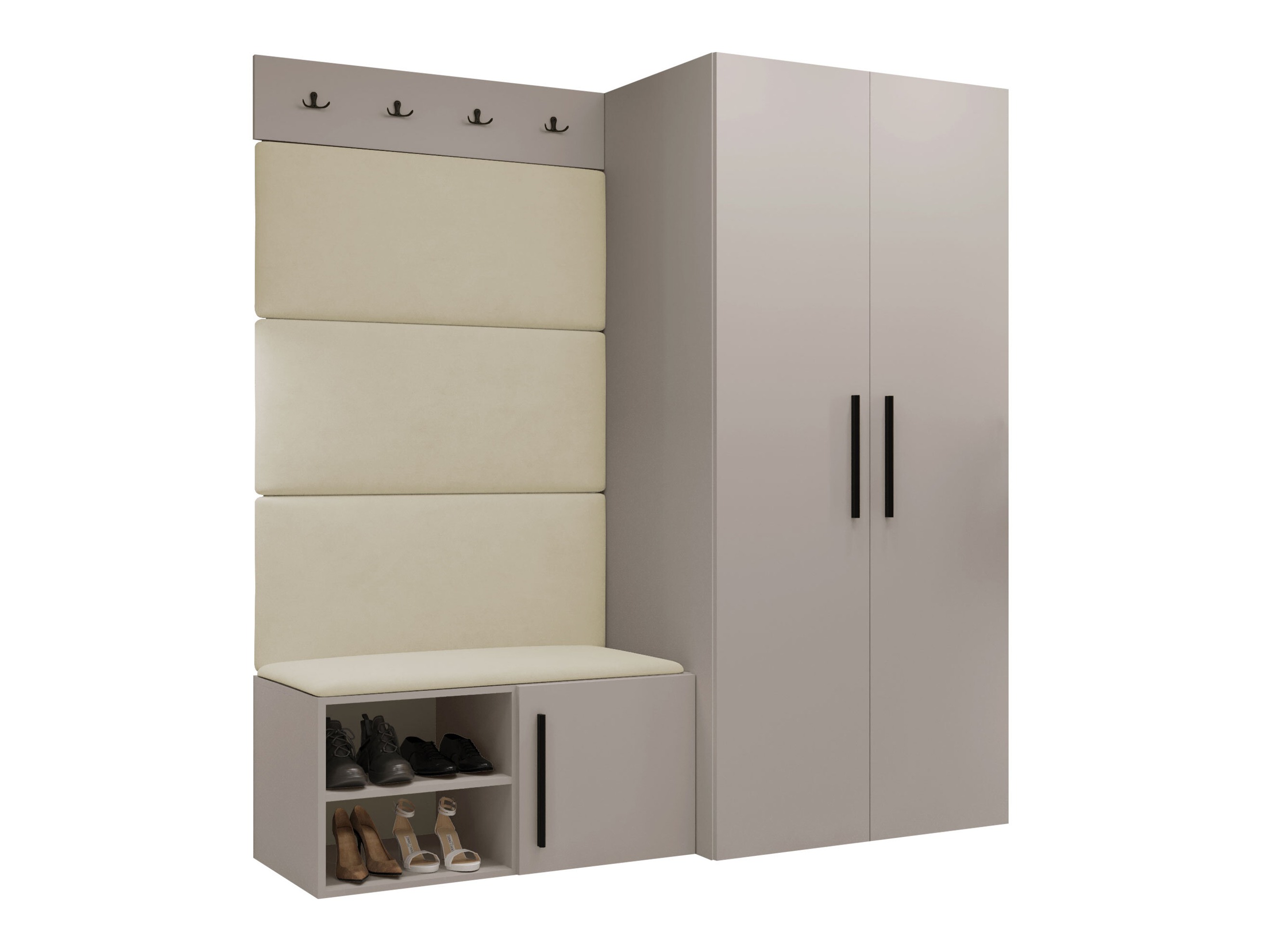 Ensemble de meubles d’entrée Nitos I (Polo 872)