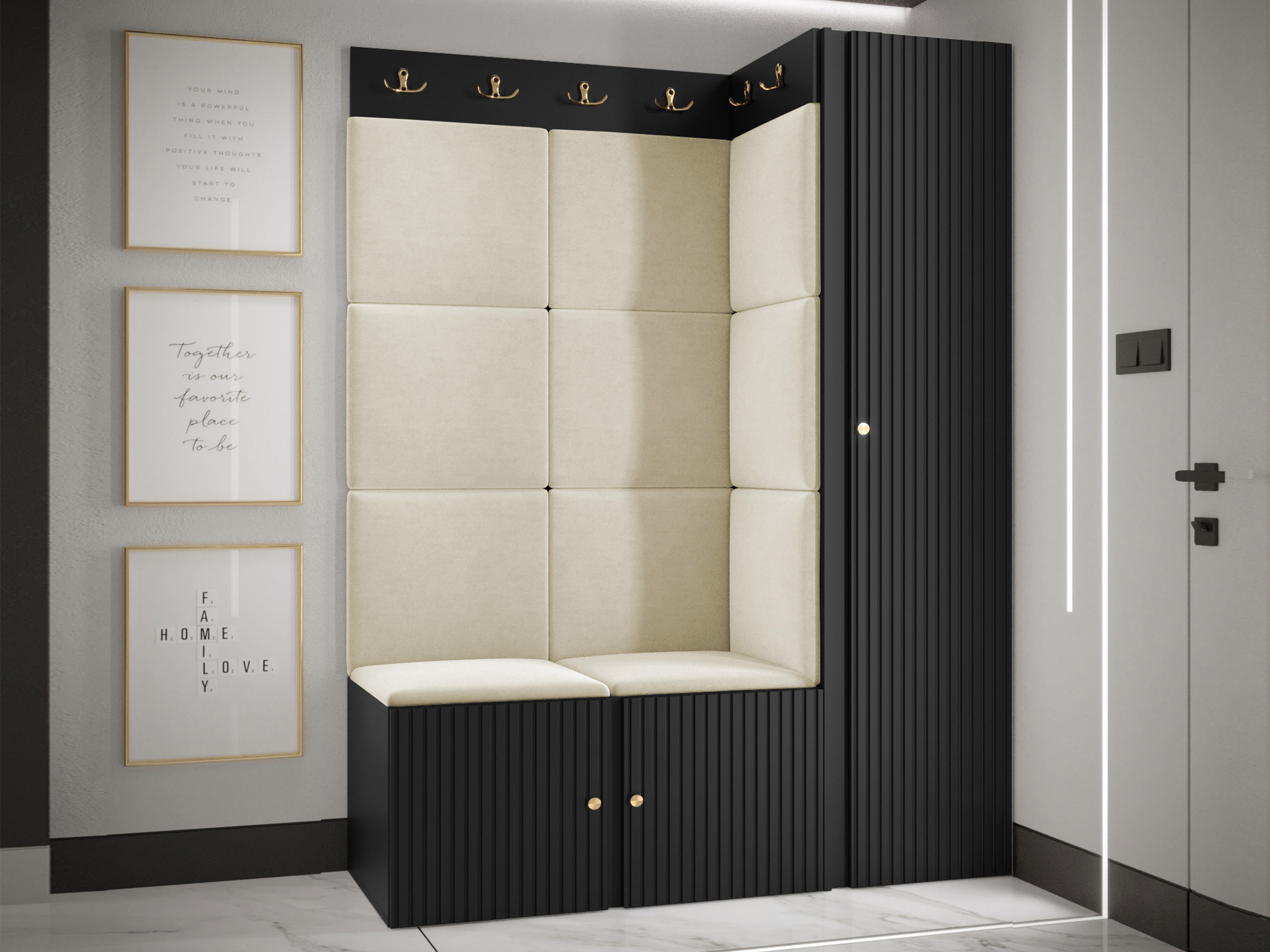 Meuble d'entrée Hartford 385 (Polo 872)