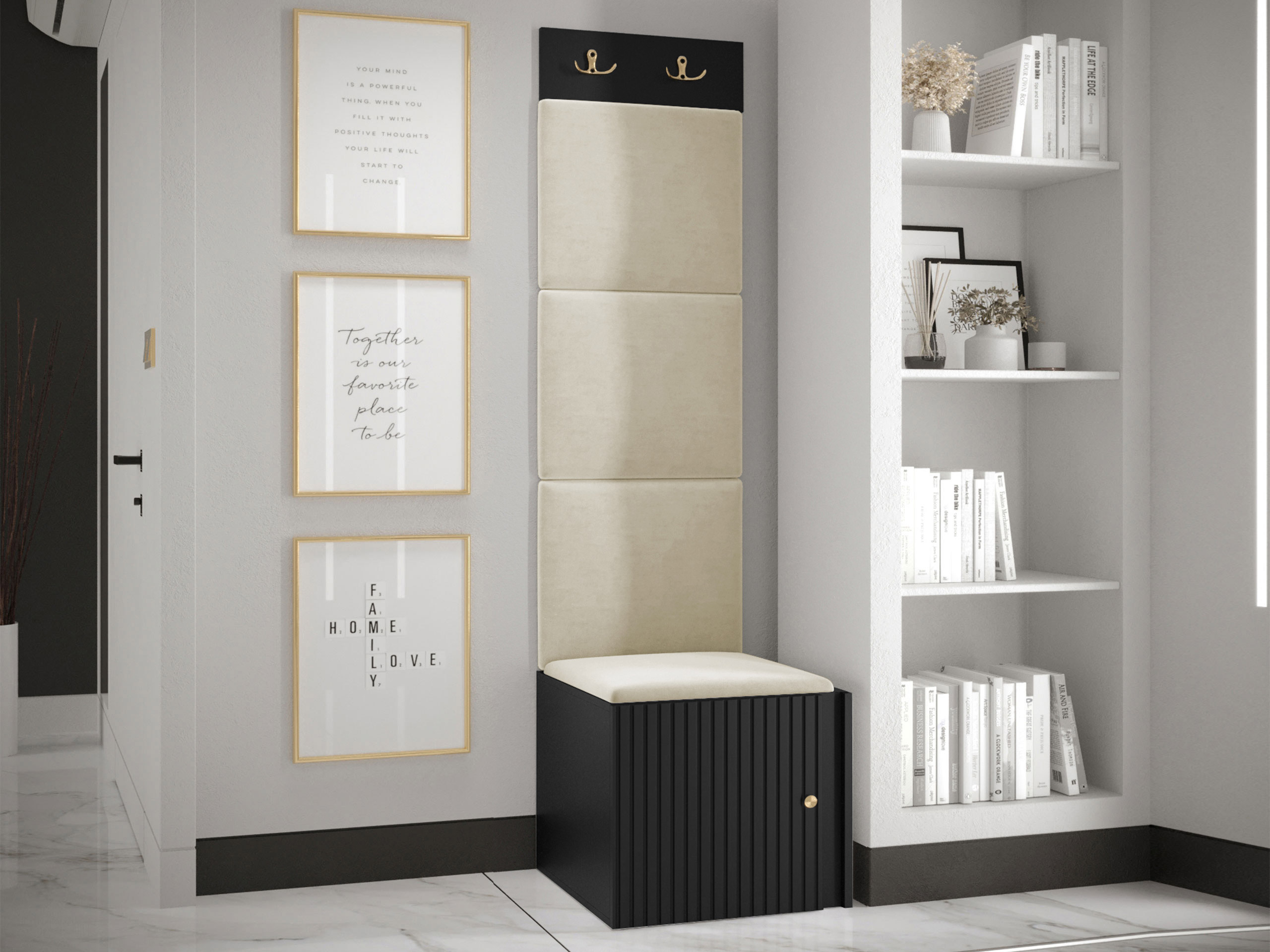 Meuble d'entrée Hartford 386 (Polo 872)