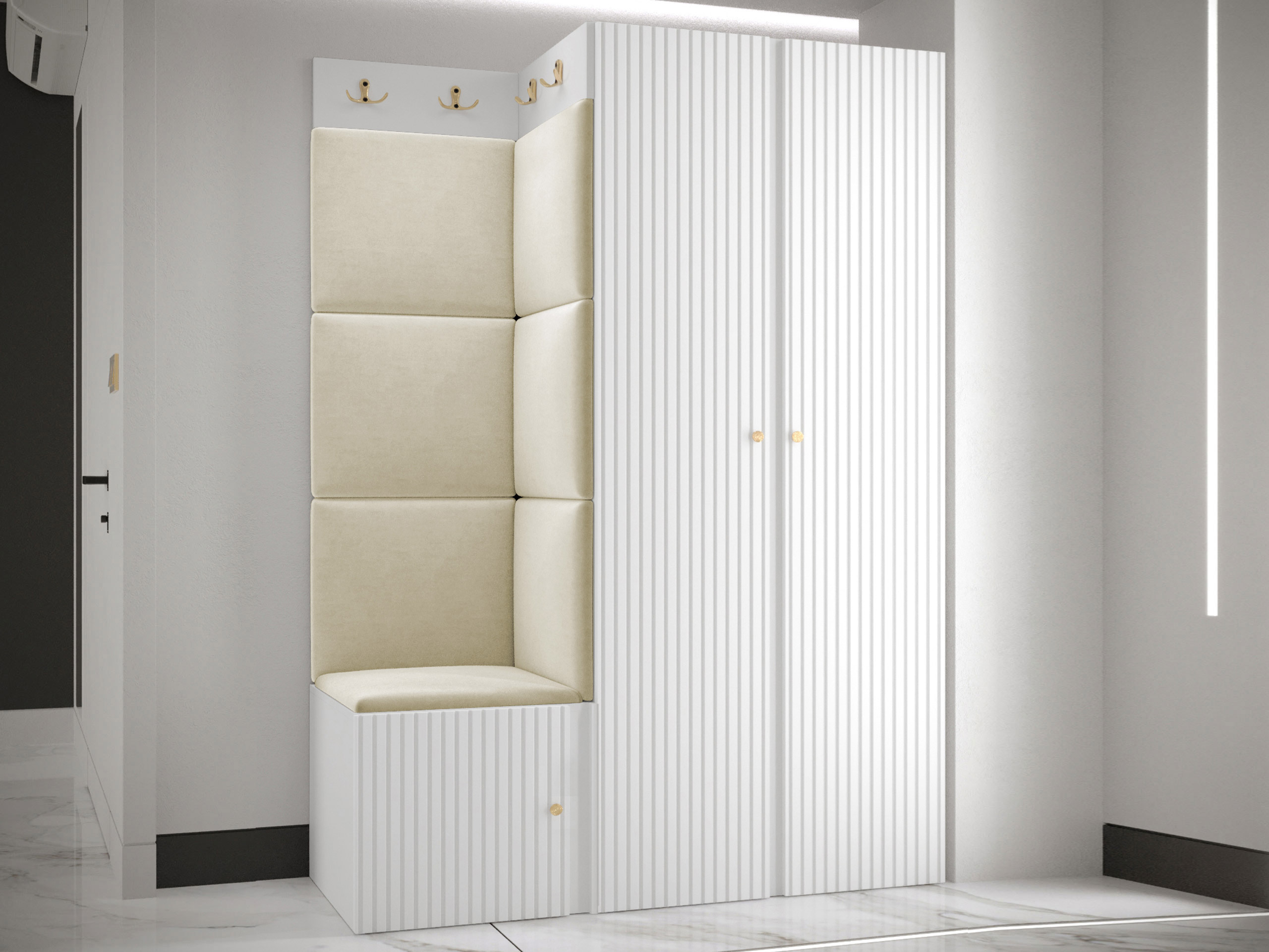 Meuble d'entrée Hartford 387 (Polo 872)
