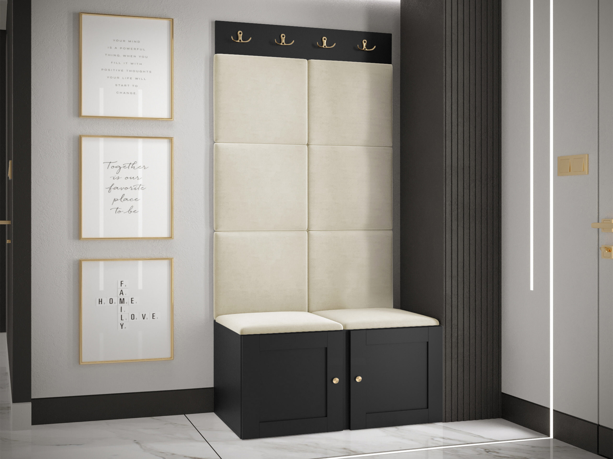 Meuble d'entrée Hartford 375 (Polo 872)