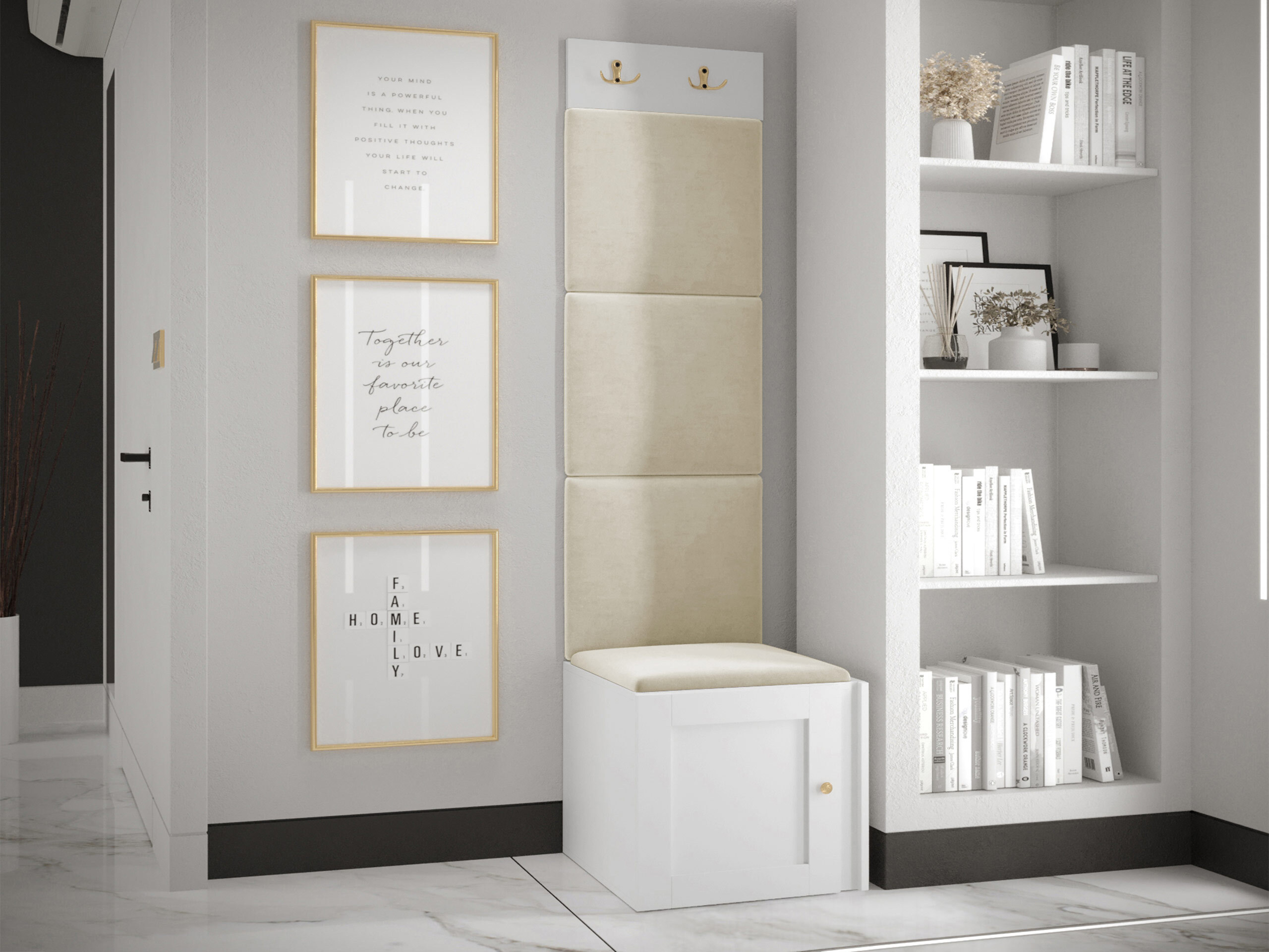 Meuble d'entrée Hartford 378 (Polo 872)