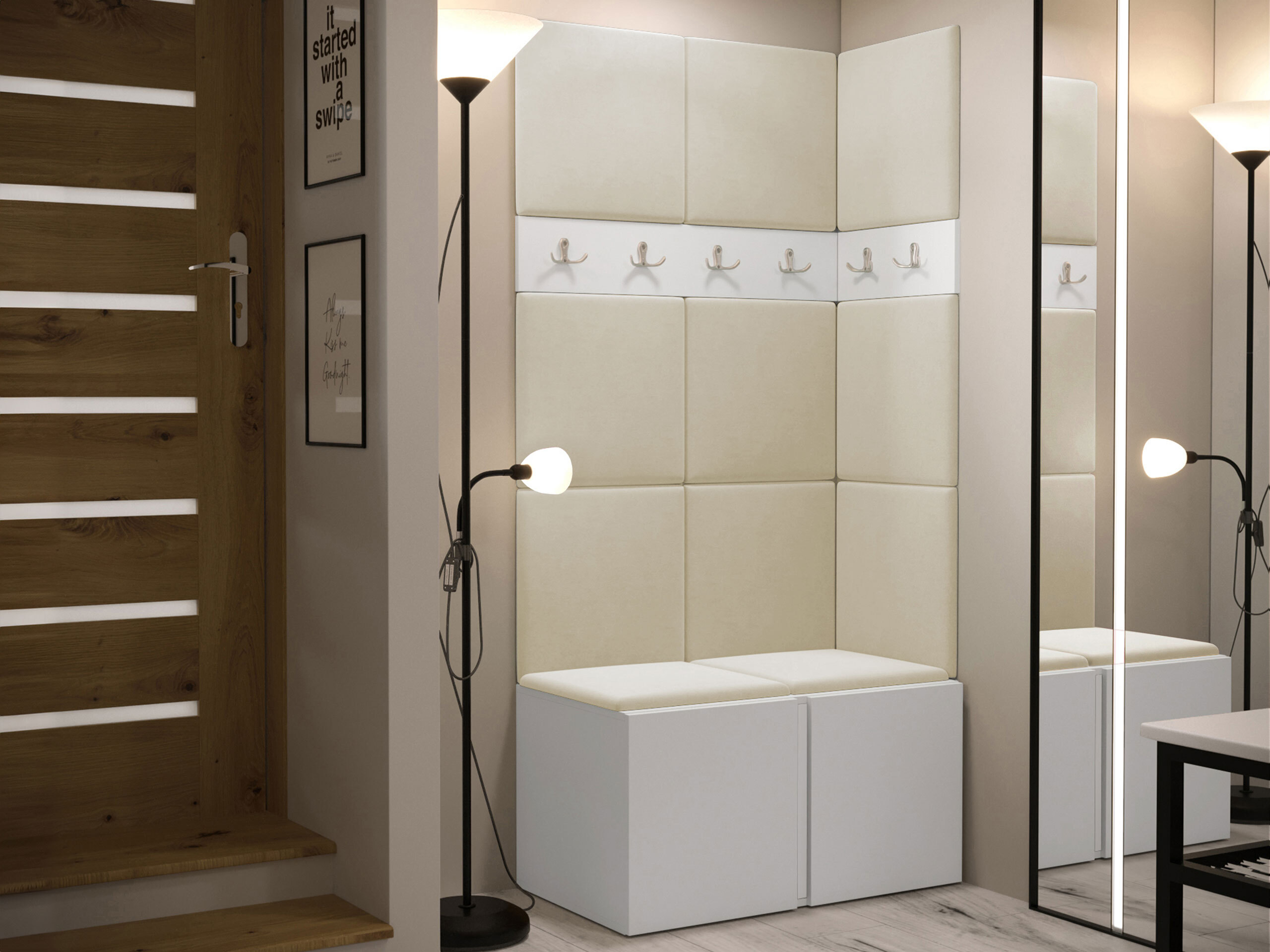 Ensemble de meubles d’entrée Pinis I (Polo 872)