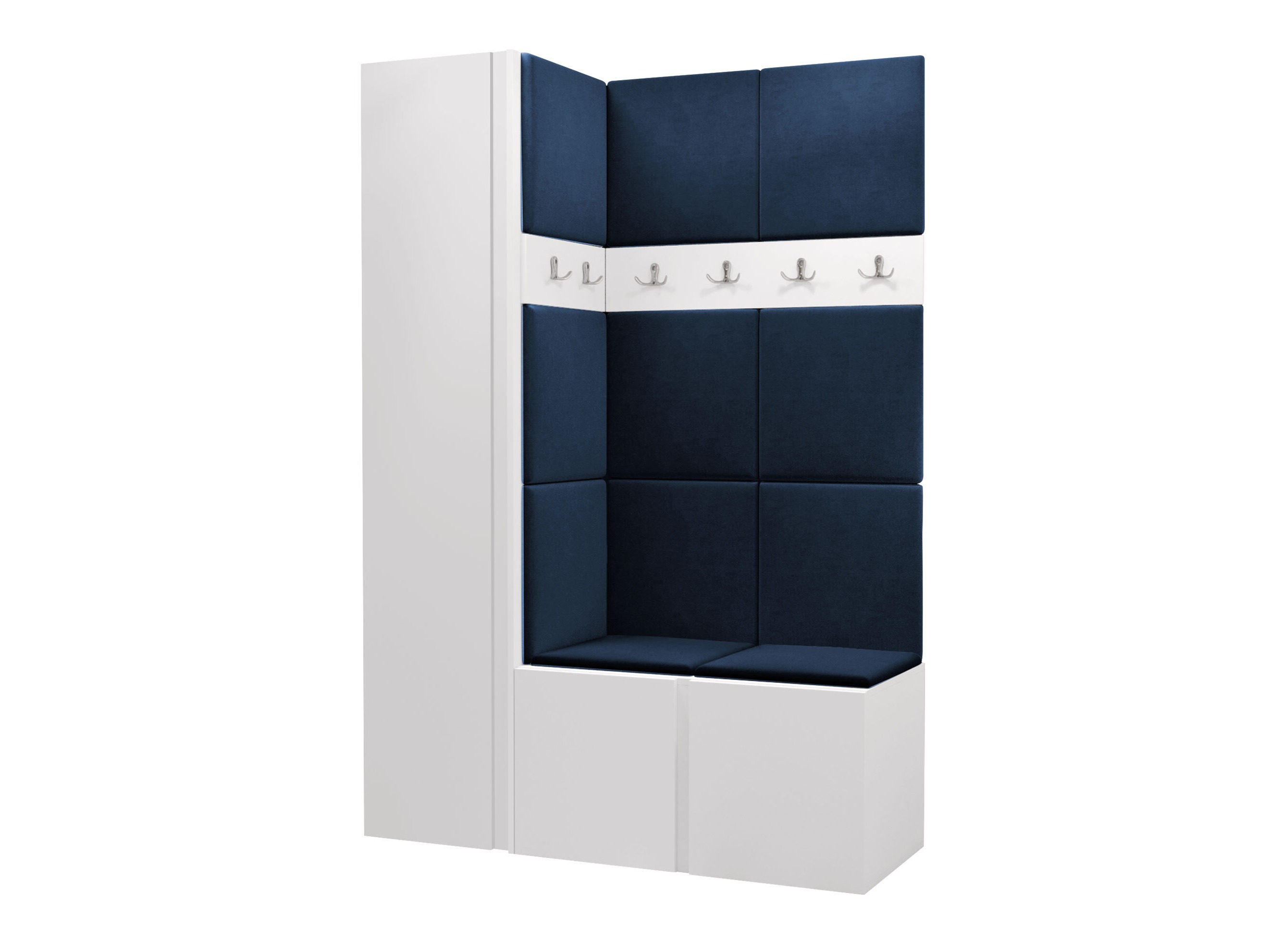Meuble d'entrée Pinis IX (Blanc)