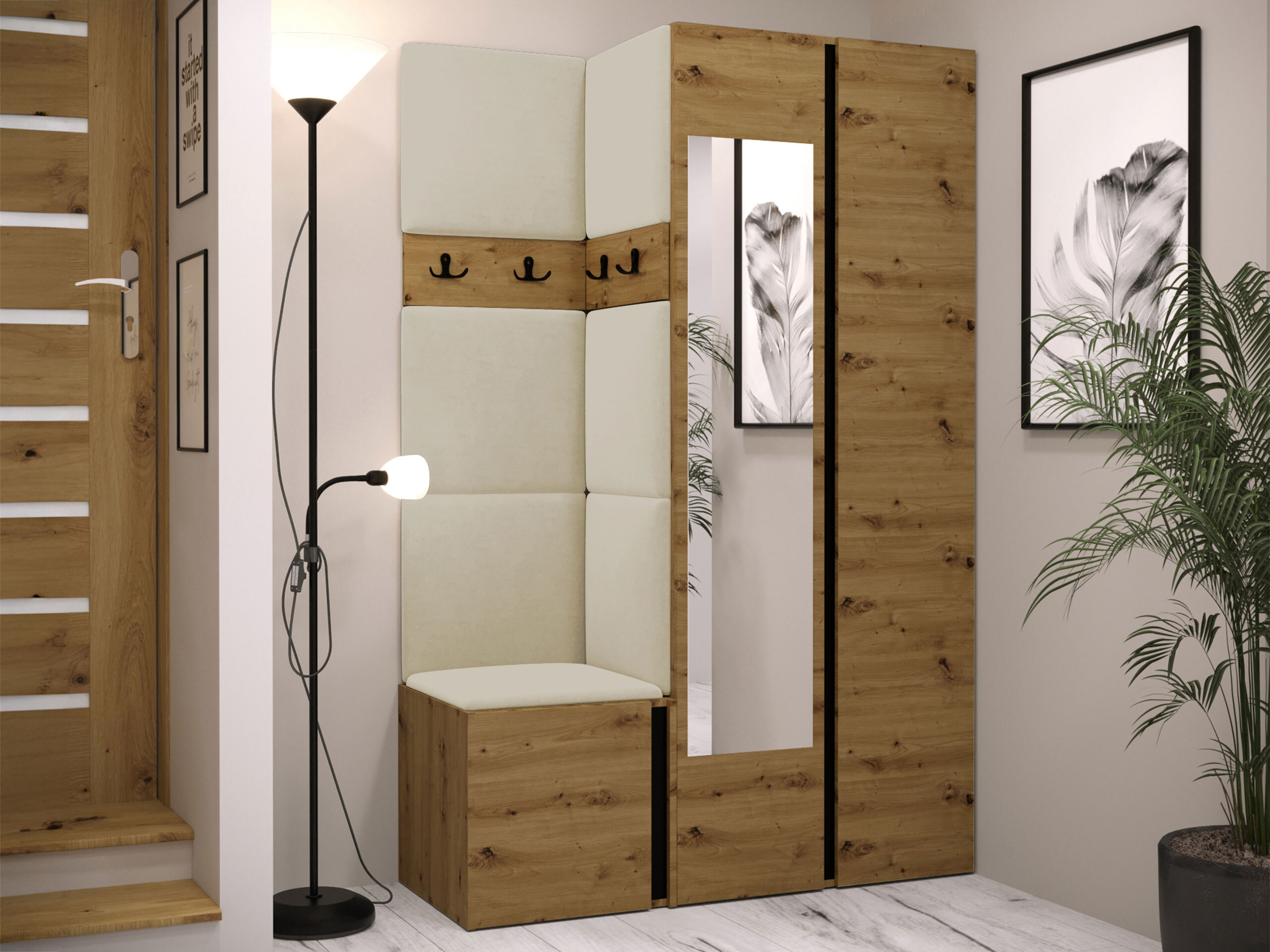 Meuble d'entrée Pinis XXVI (Polo 872)