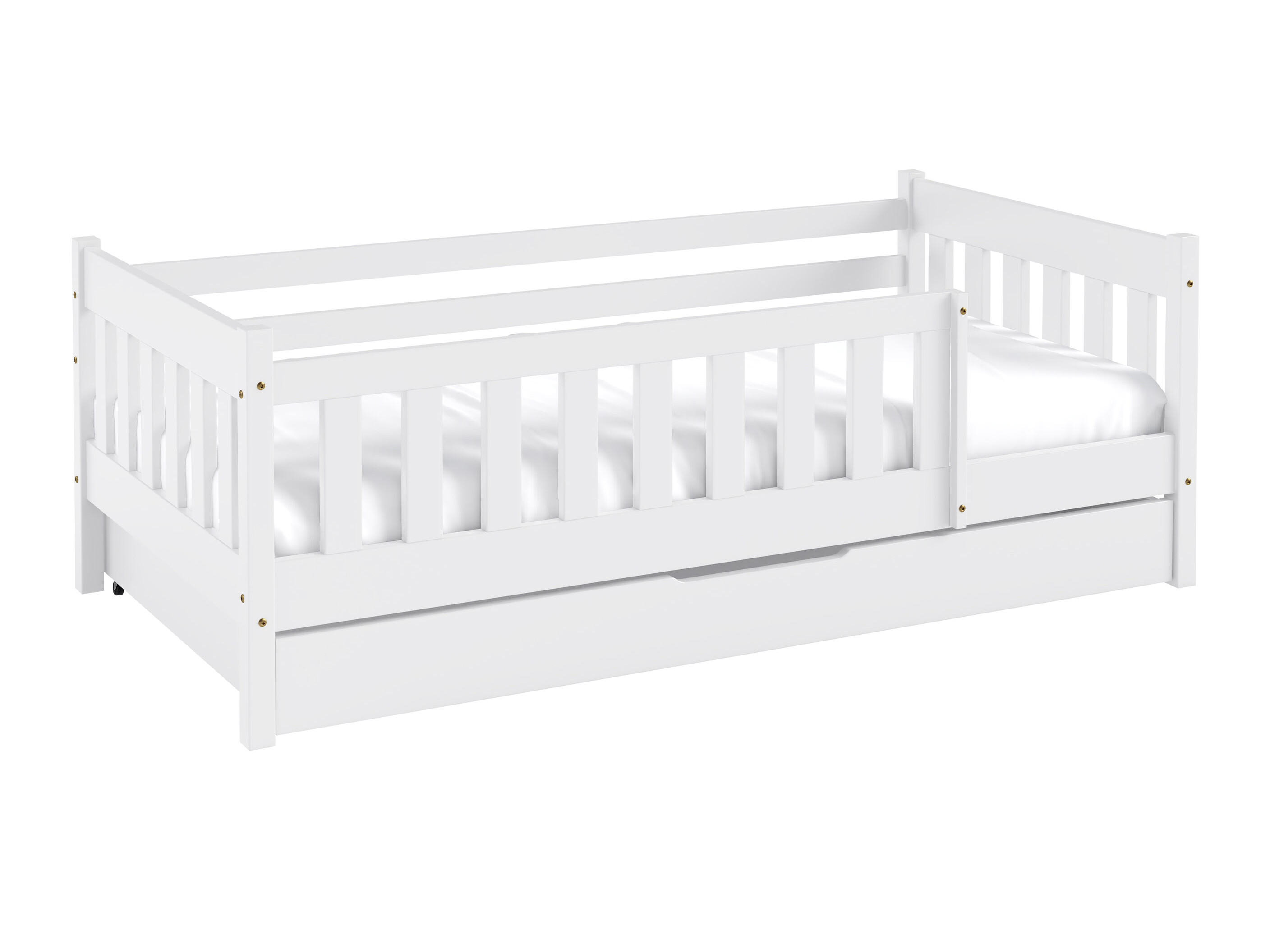 Lit Edmond 124 (Blanc)