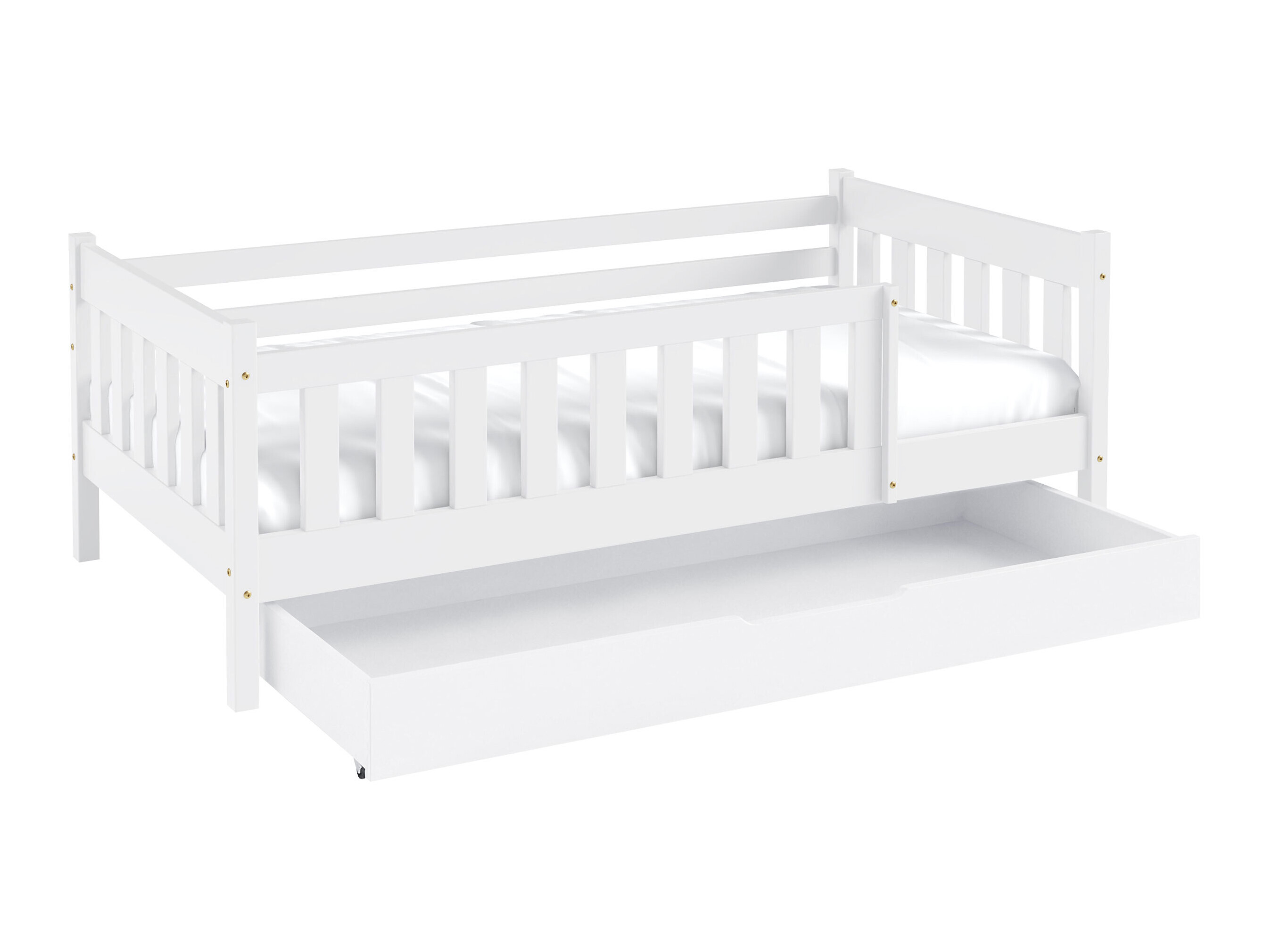 Lit Edmond 124 (Blanc)