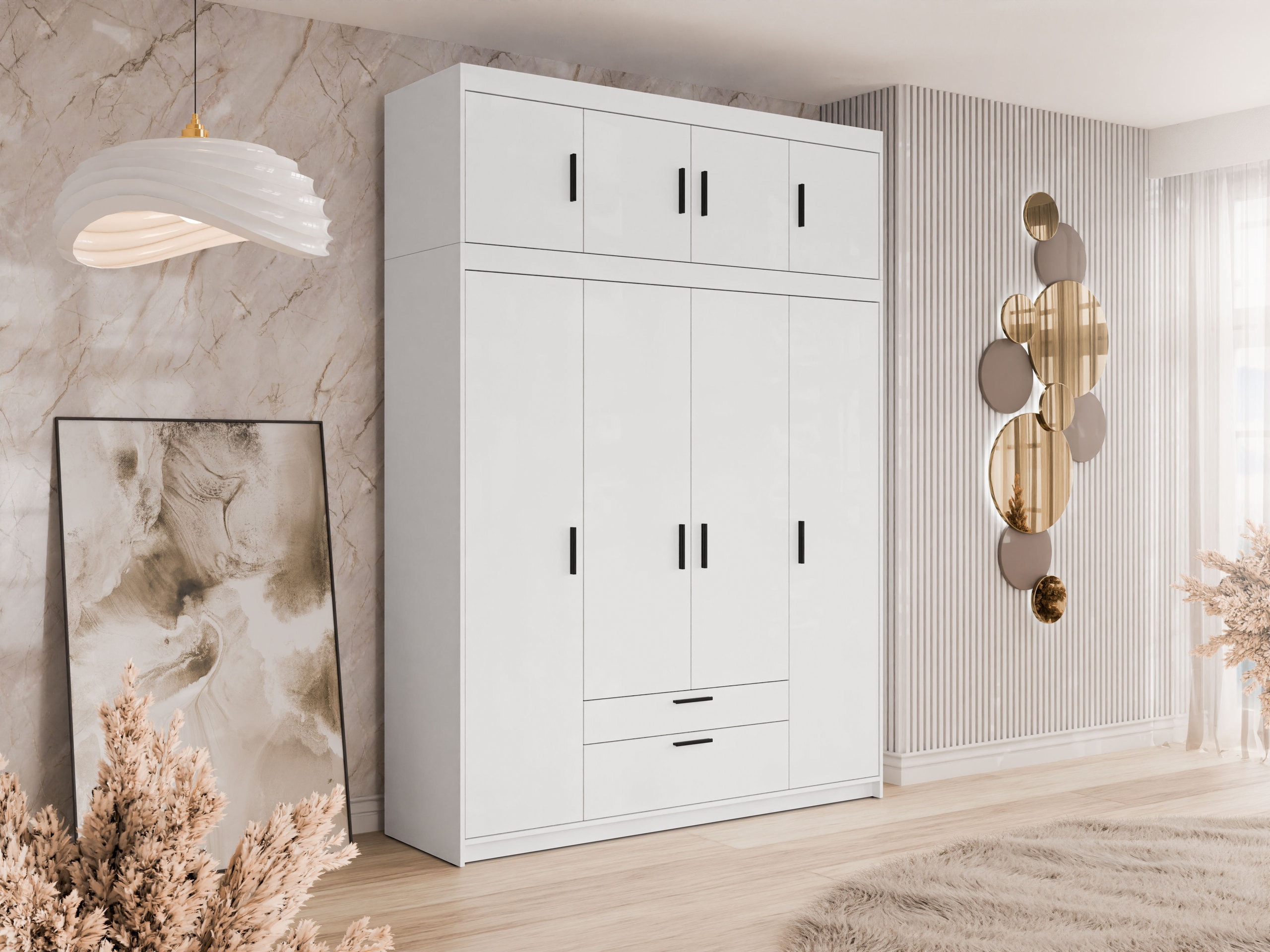 Armoire Novduni 106 (Blanc)